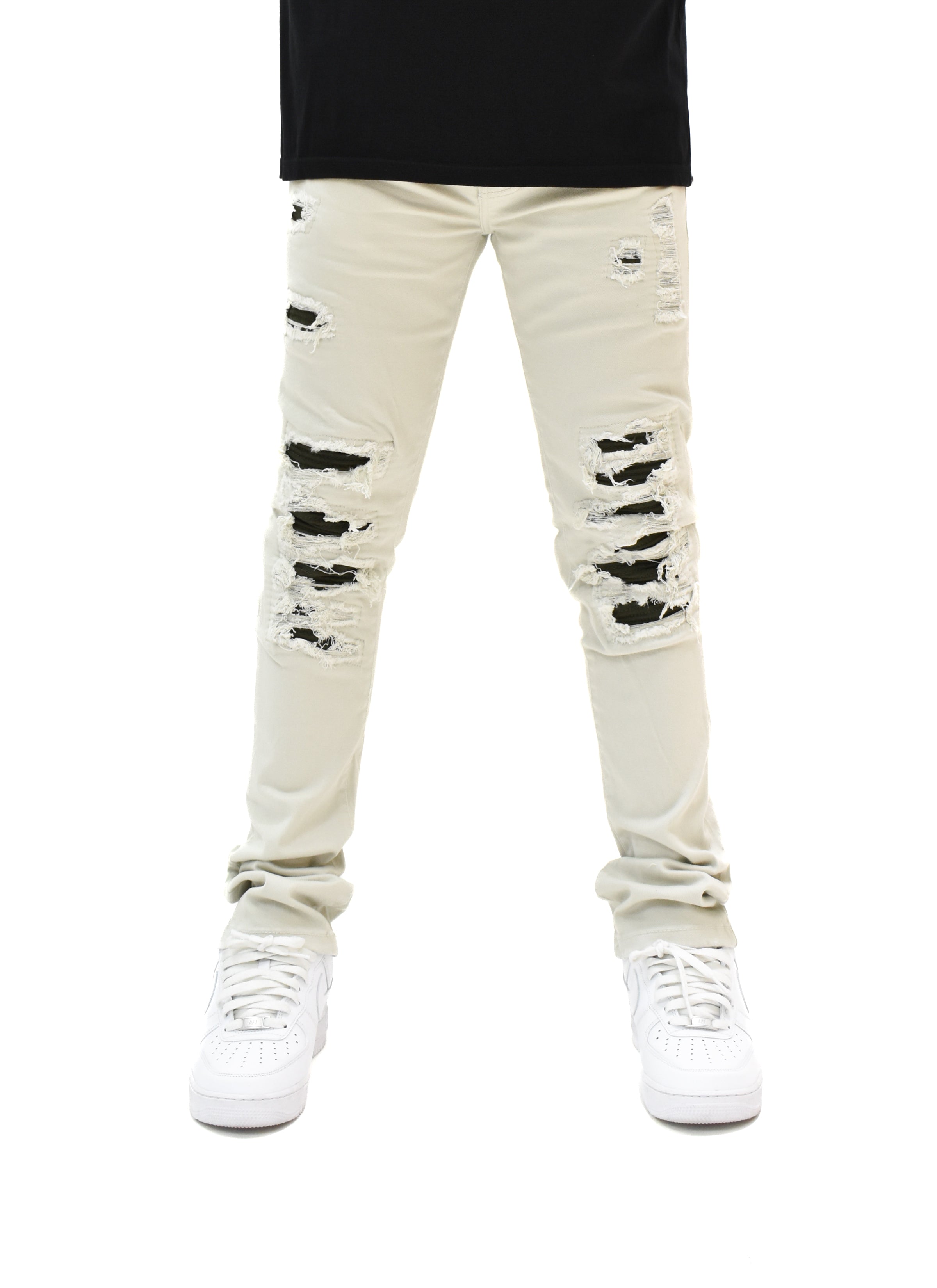EV33901 Panel Ripped Denim
