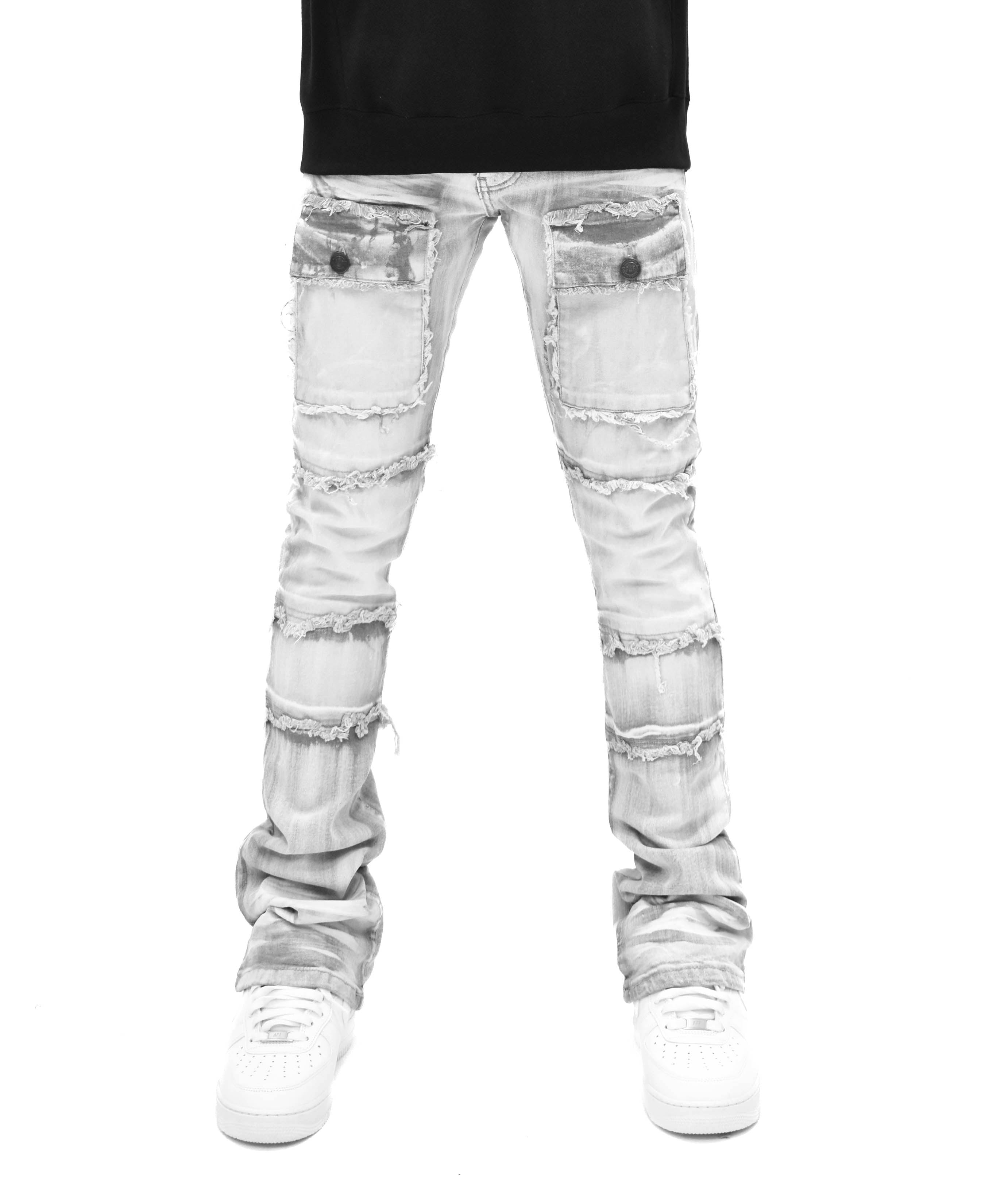 S3020 Pocket Stacked Denim