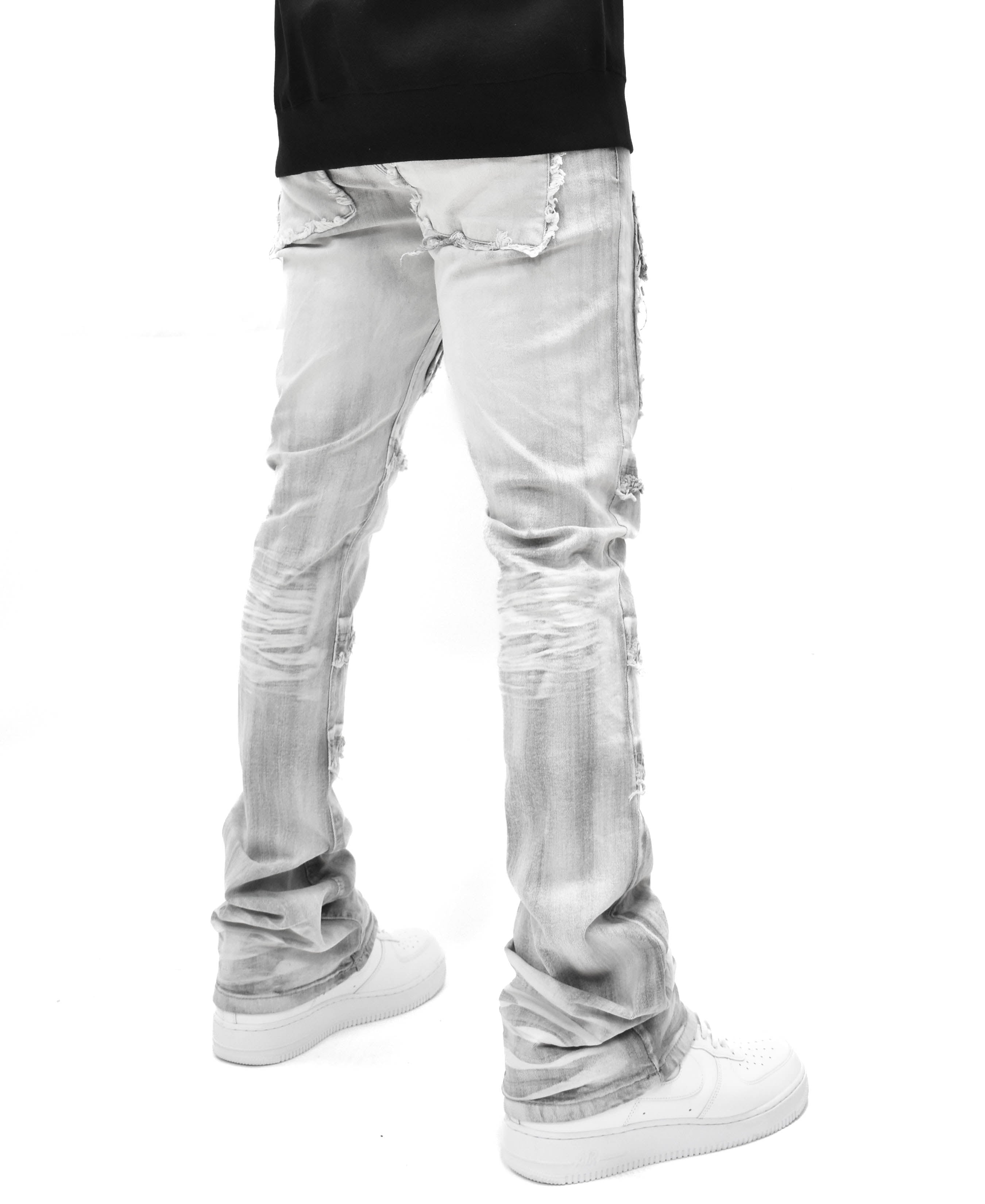 S3020 Pocket Stacked Denim