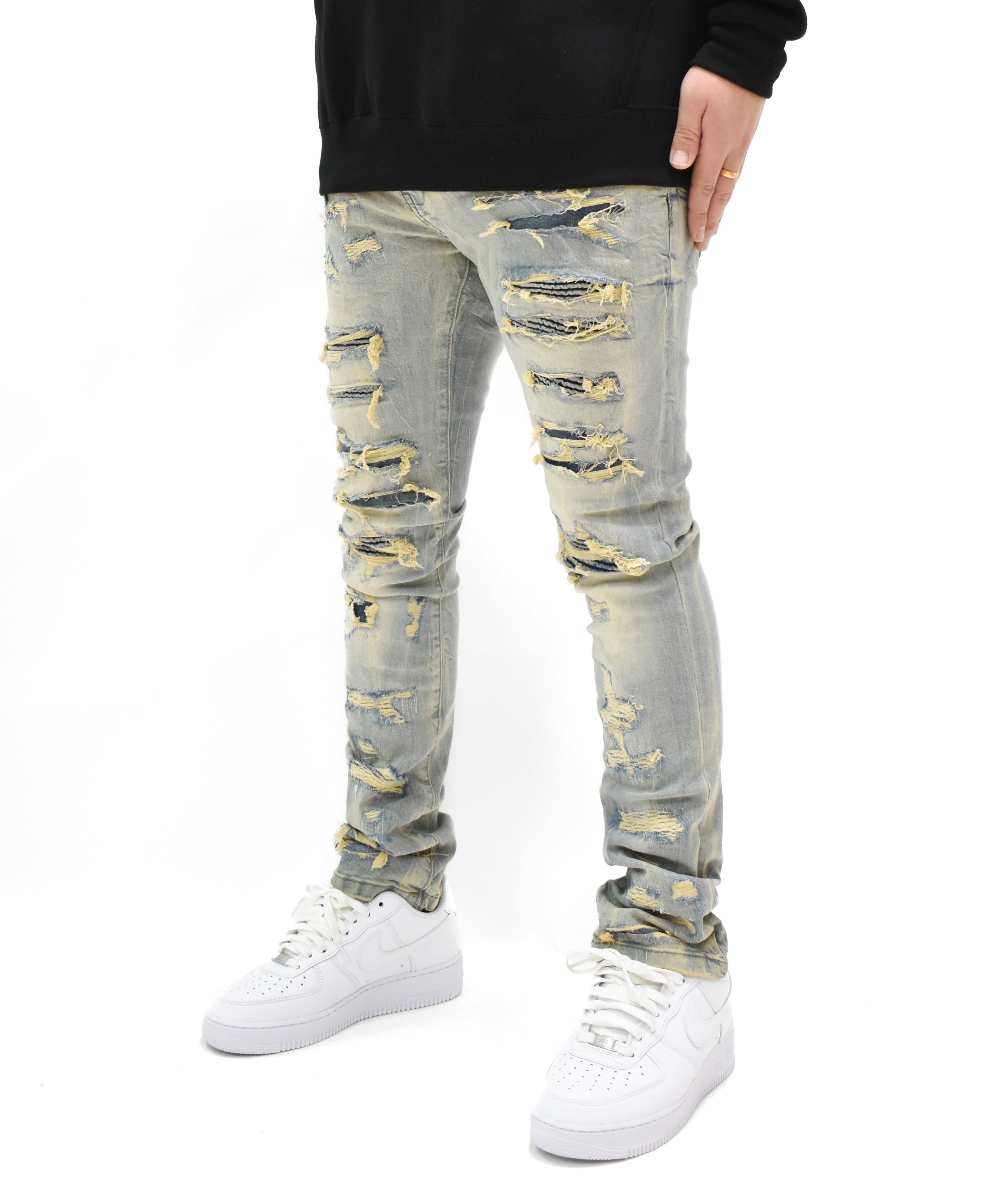 EV330182 Distressed Denim