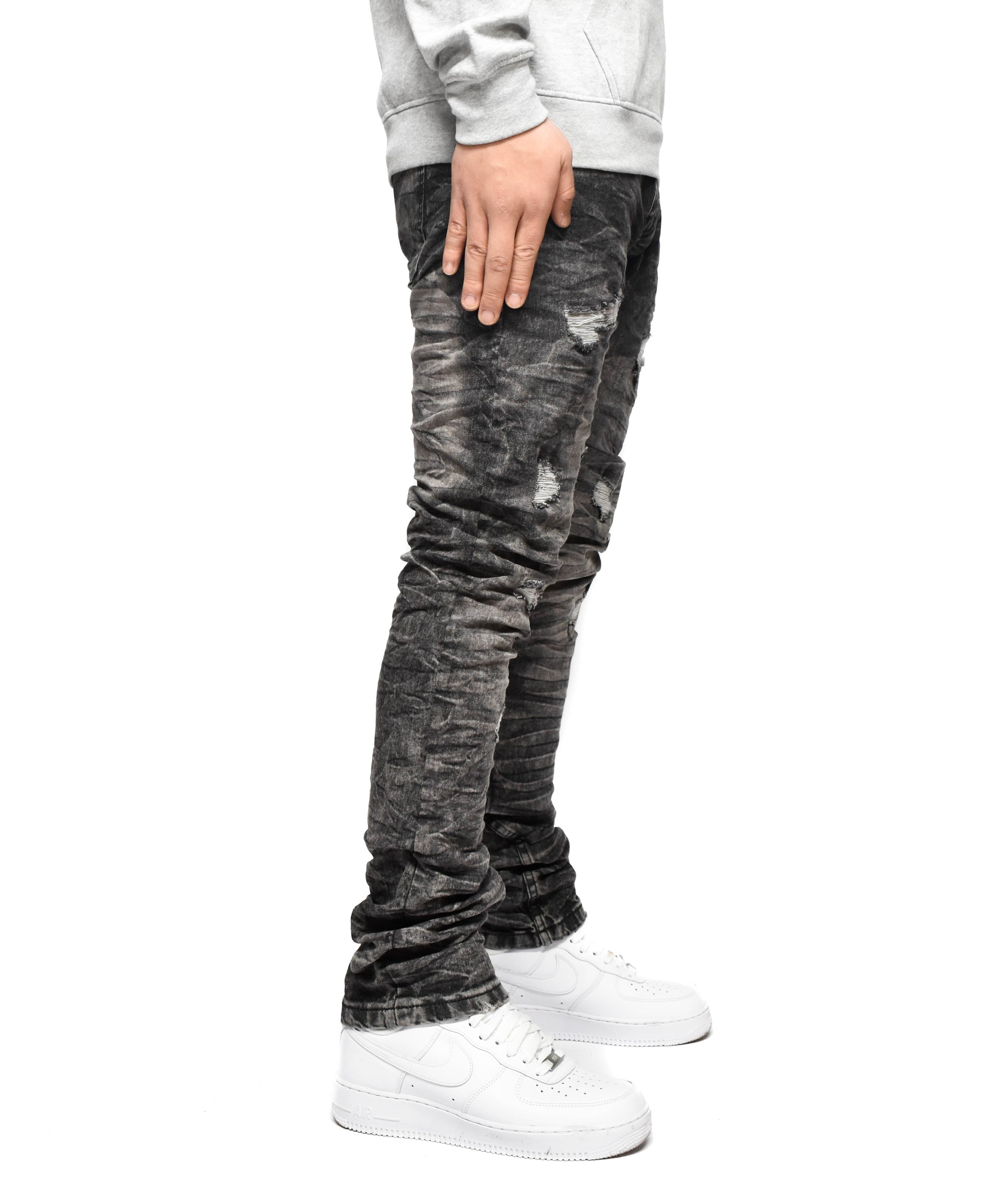 EV33319 Washed Crease Denim