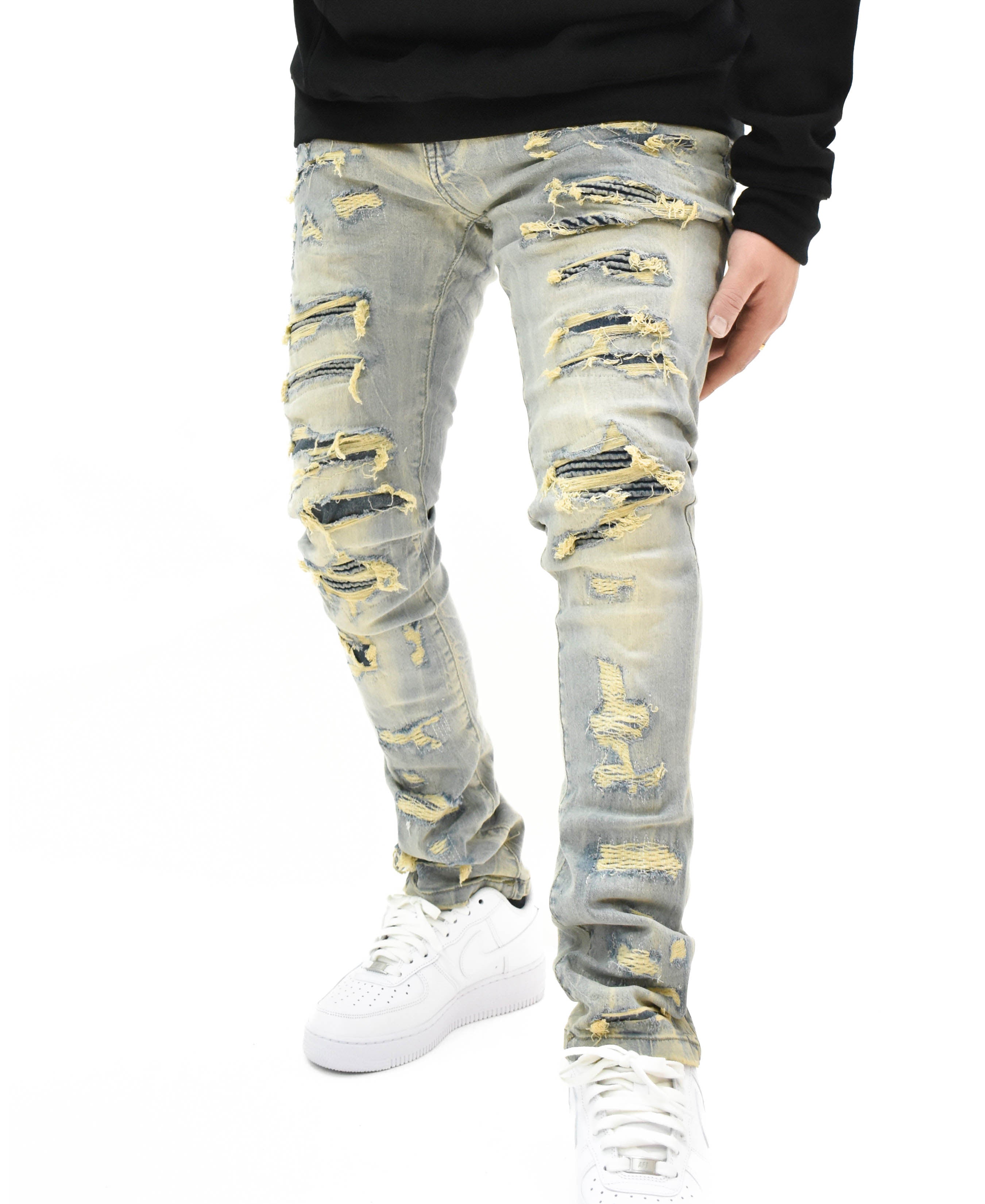 EV330182 Distressed Denim