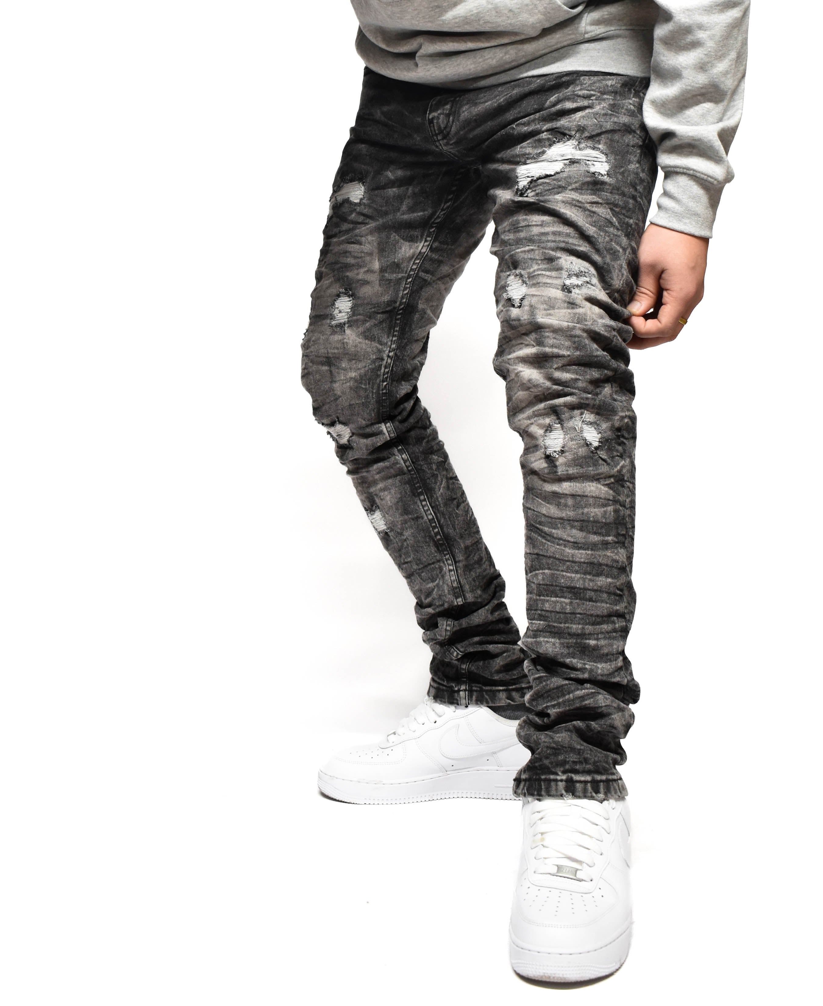 EV33319 Washed Crease Denim