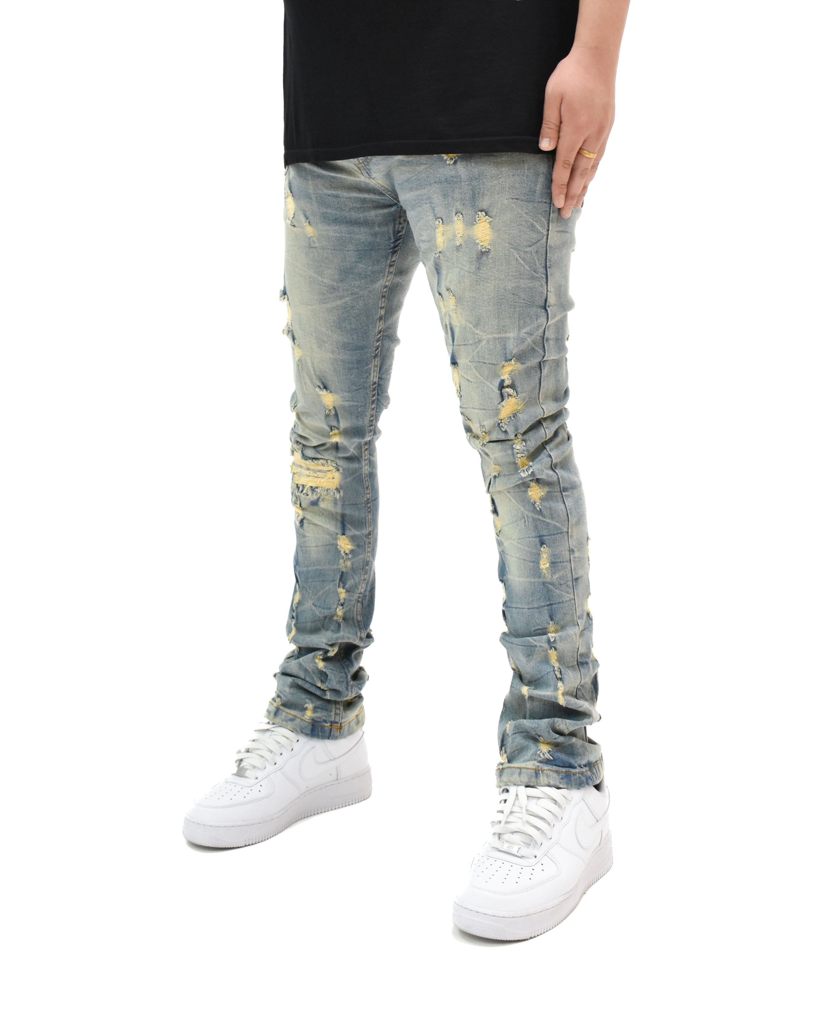 EV33986 Ripped Denim
