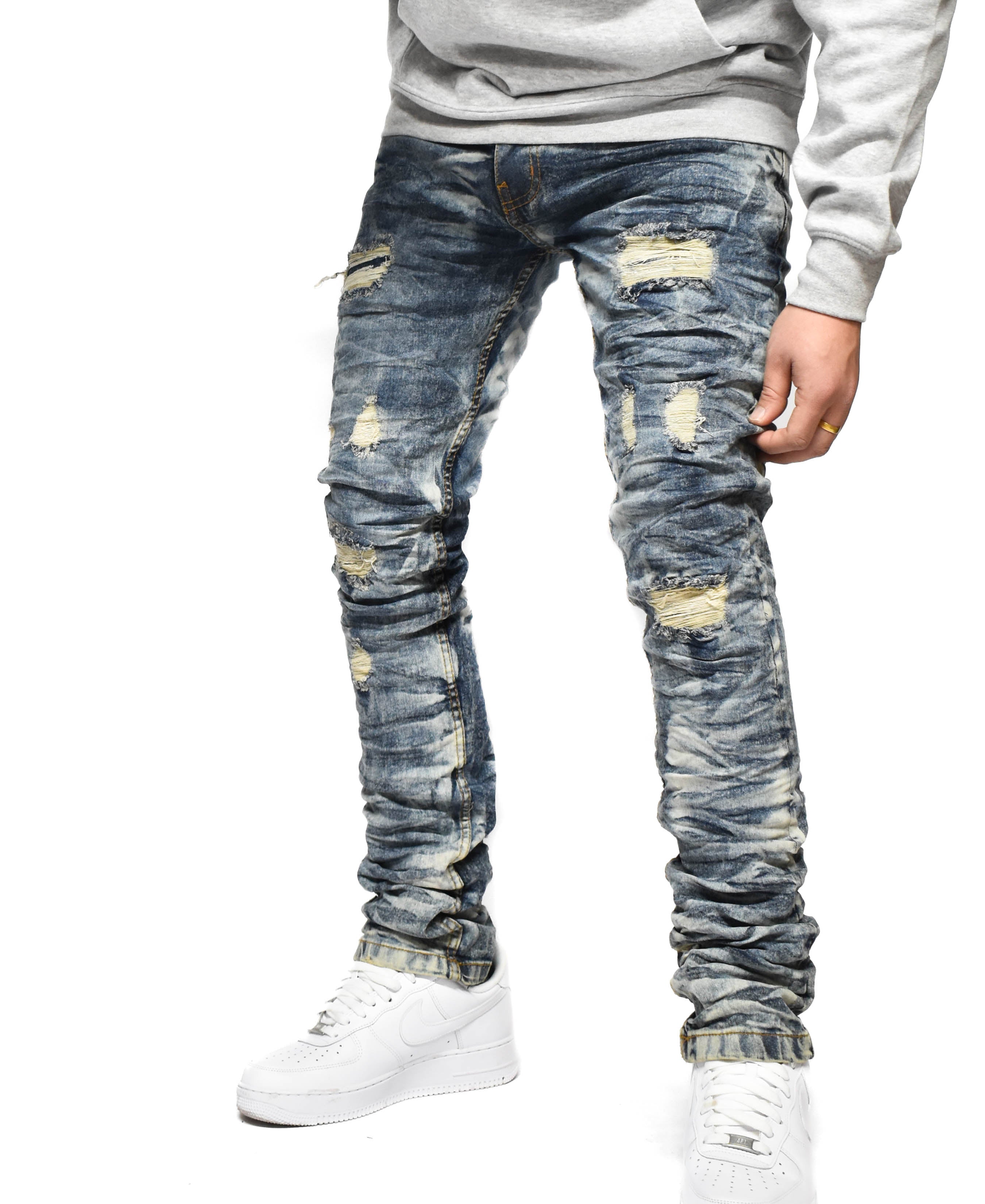 EV33319 Washed Crease Denim