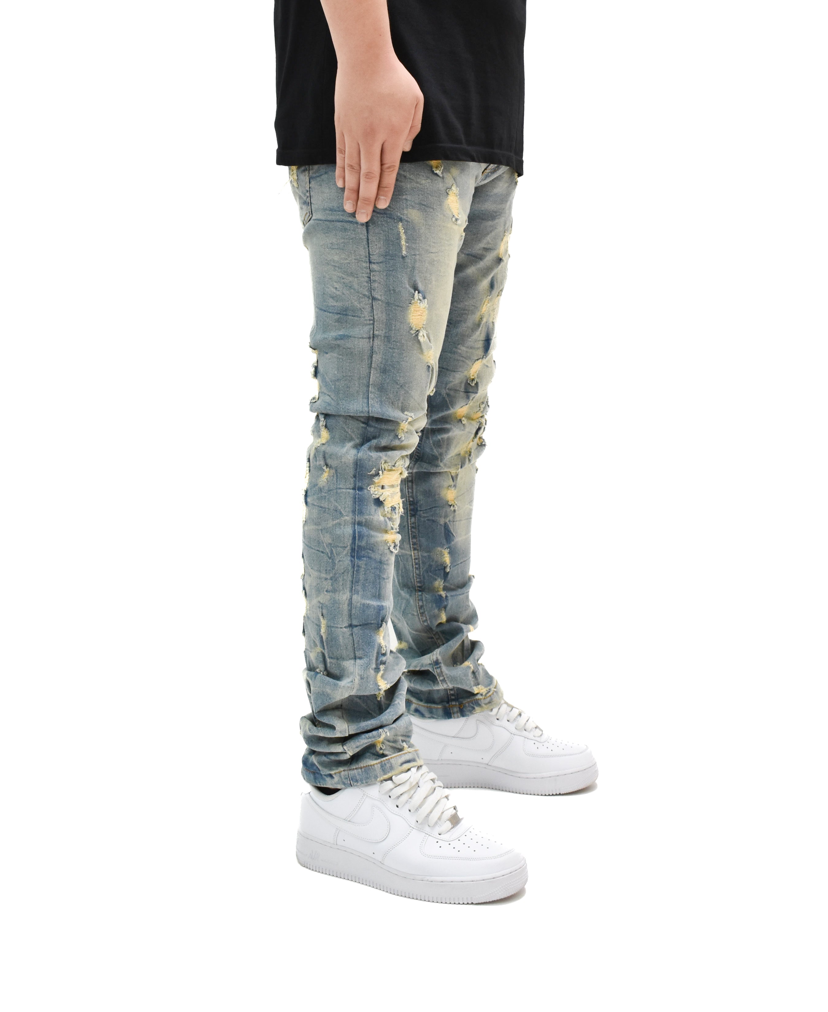 EV33986 Ripped Denim