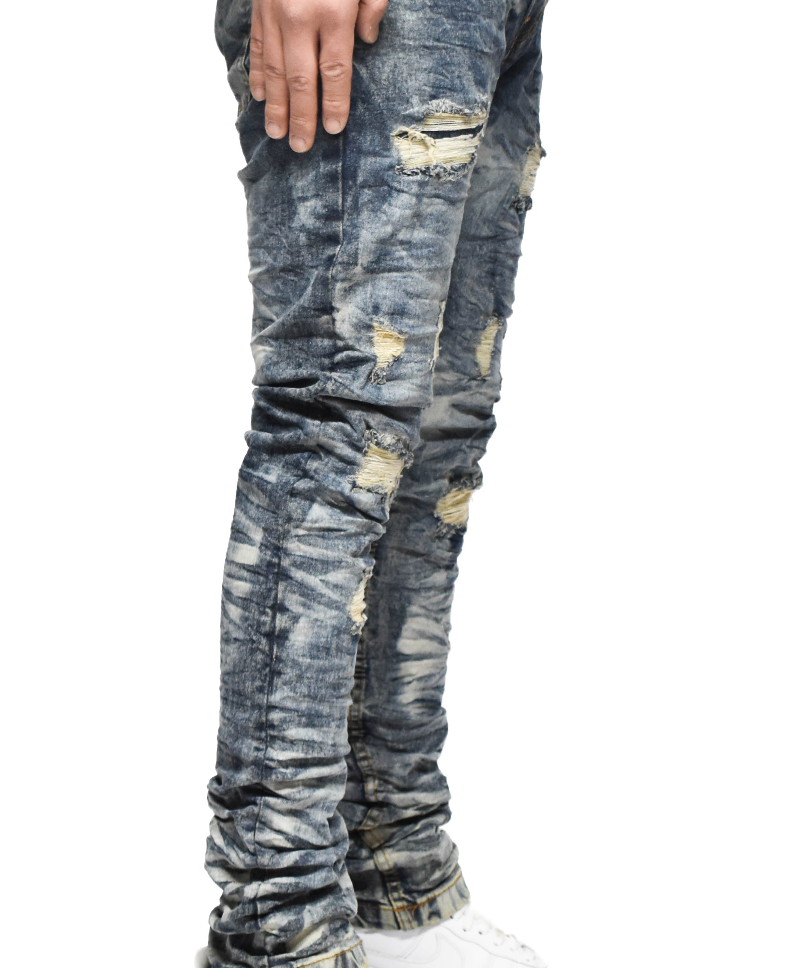 EV33319 Washed Crease Denim