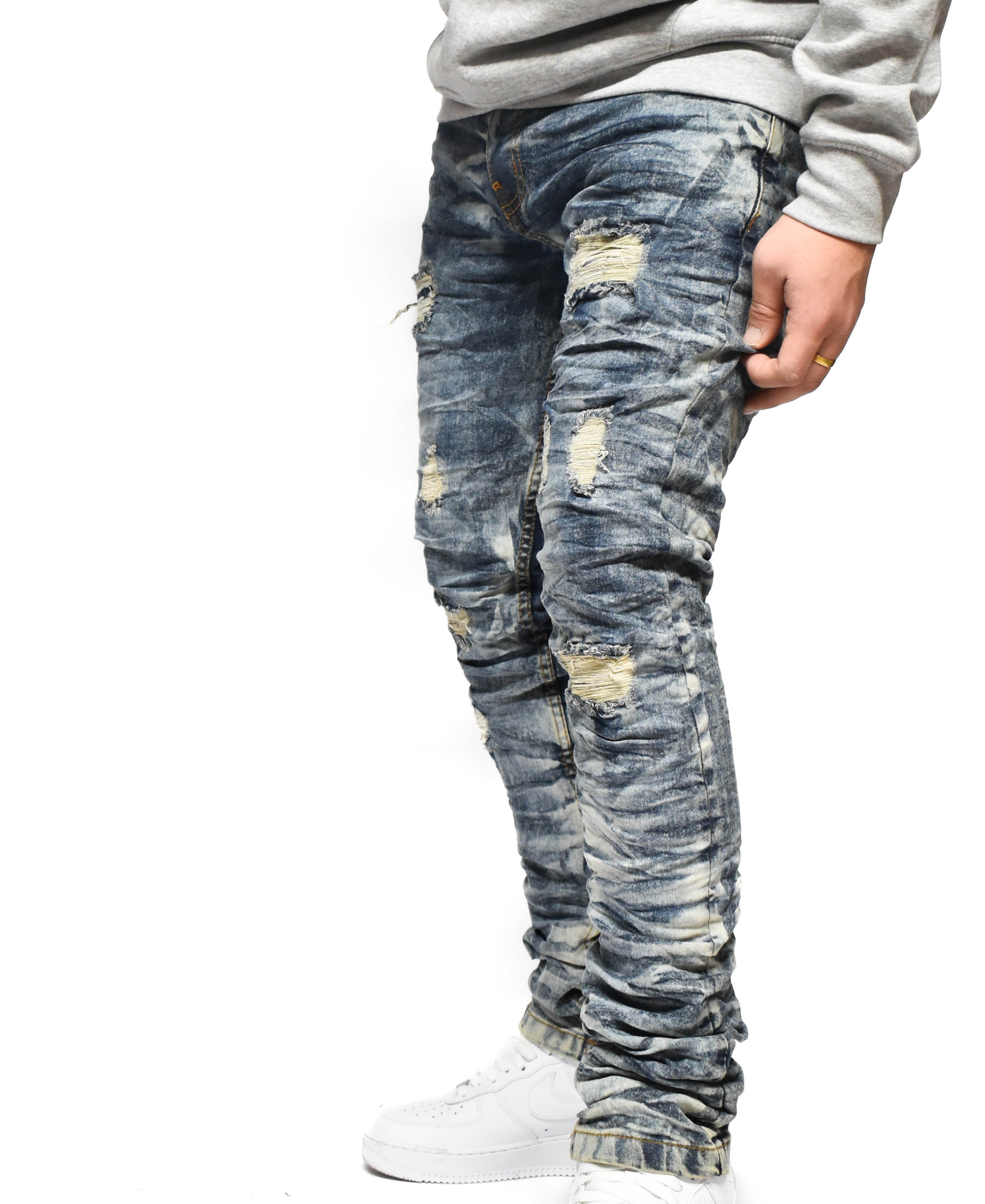 EV33319 Washed Crease Denim