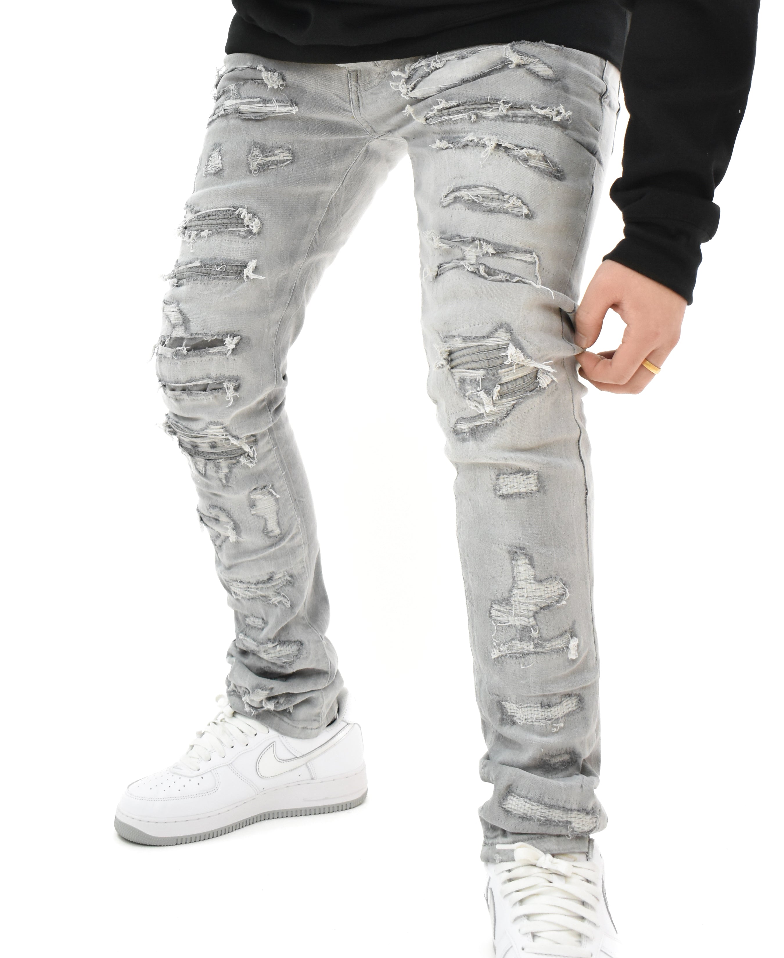 EV330182 Distressed Denim