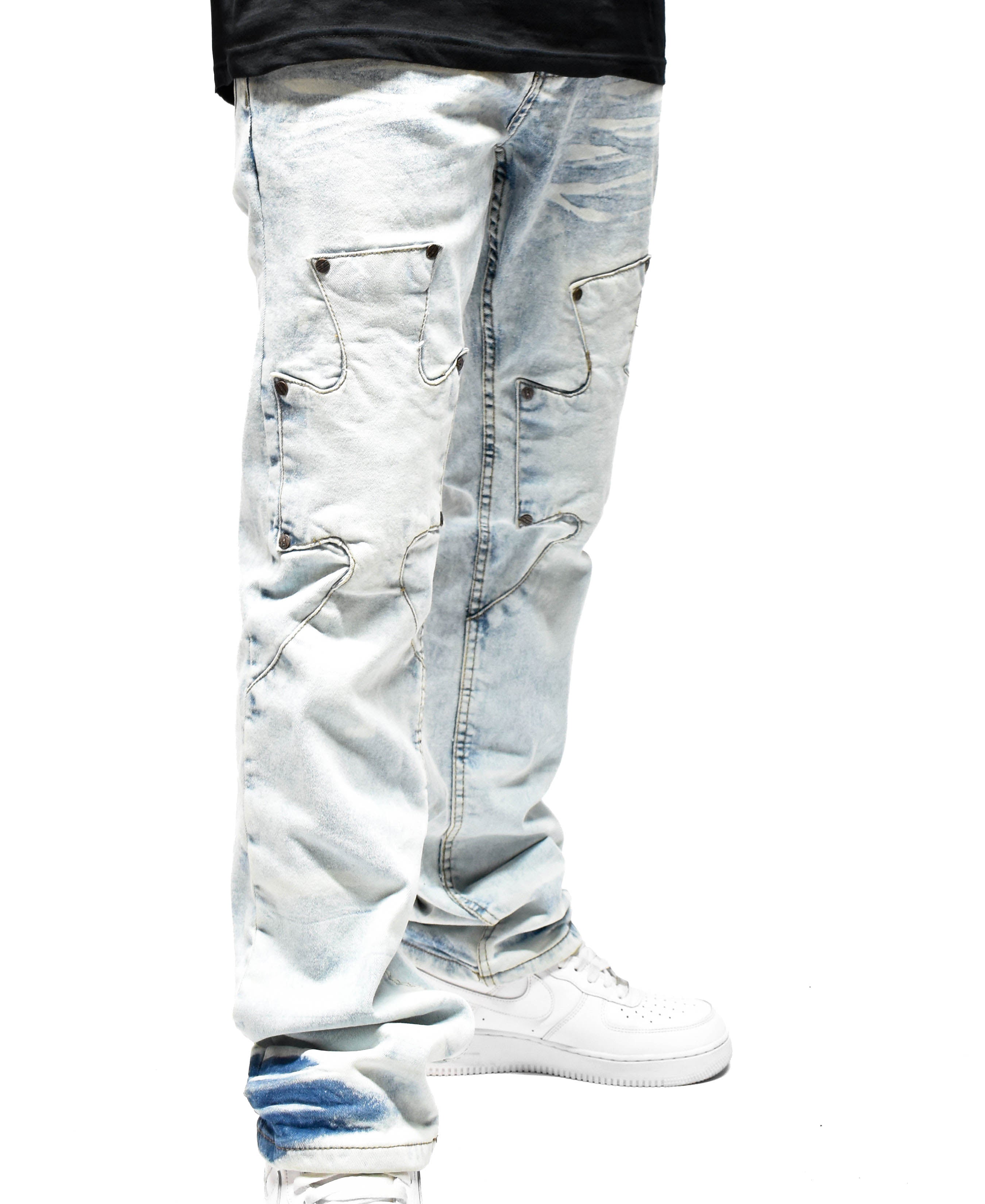 FW33447 Rivet Cross Denim