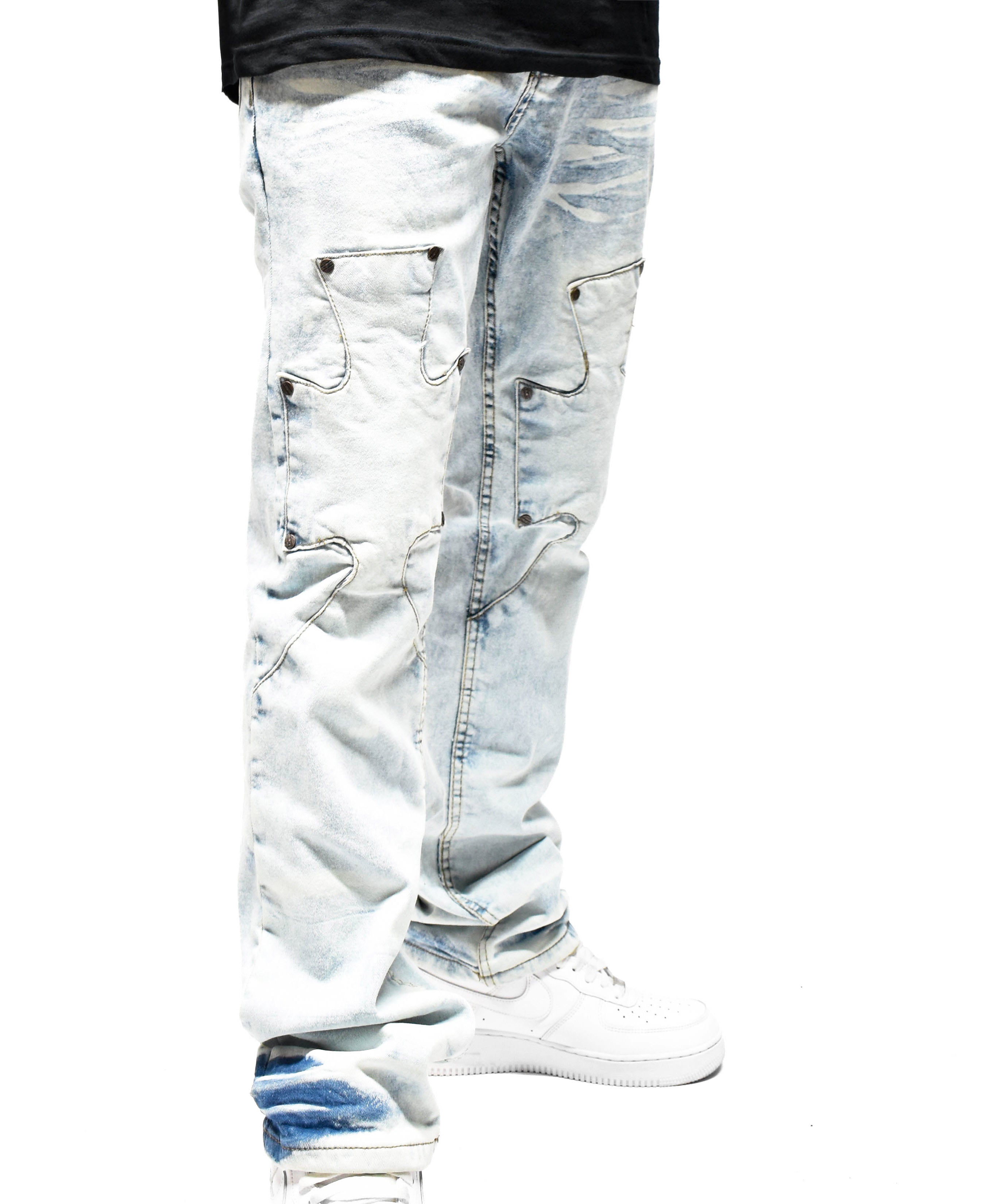 FW33447 Rivet Cross Denim