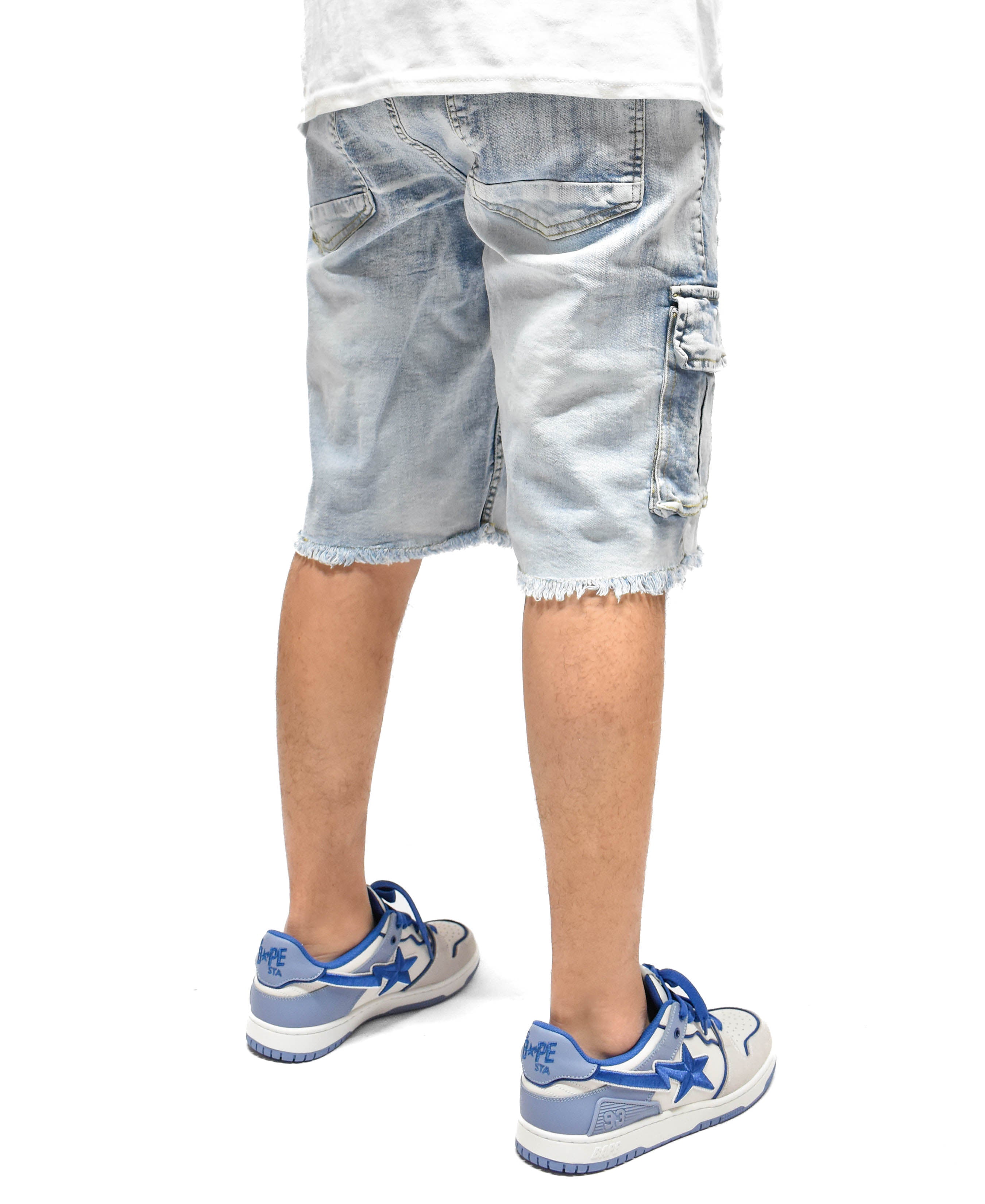 EV22038 Pocket Denim Shorts