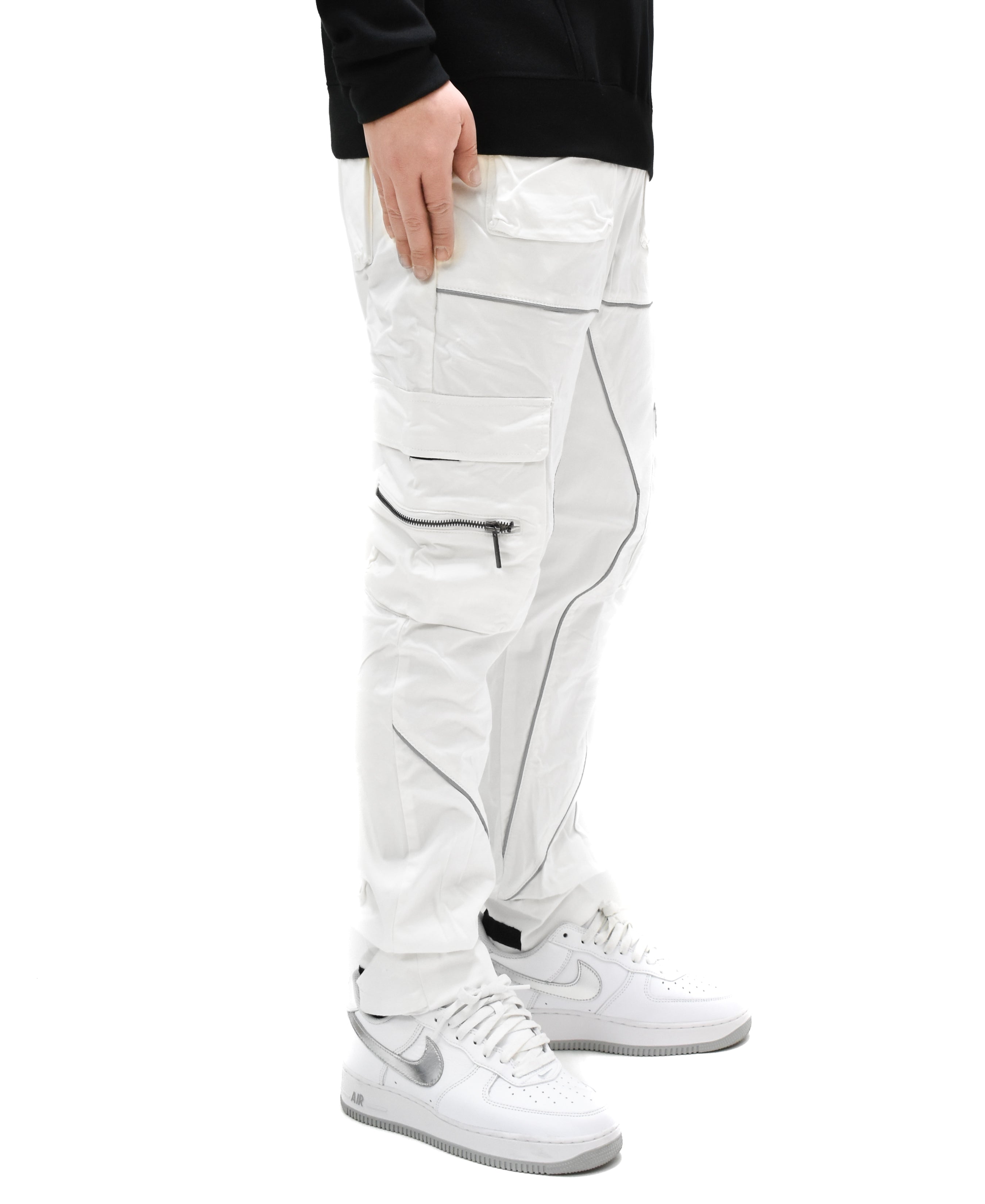 D2002 Reflective Cargo Joggers