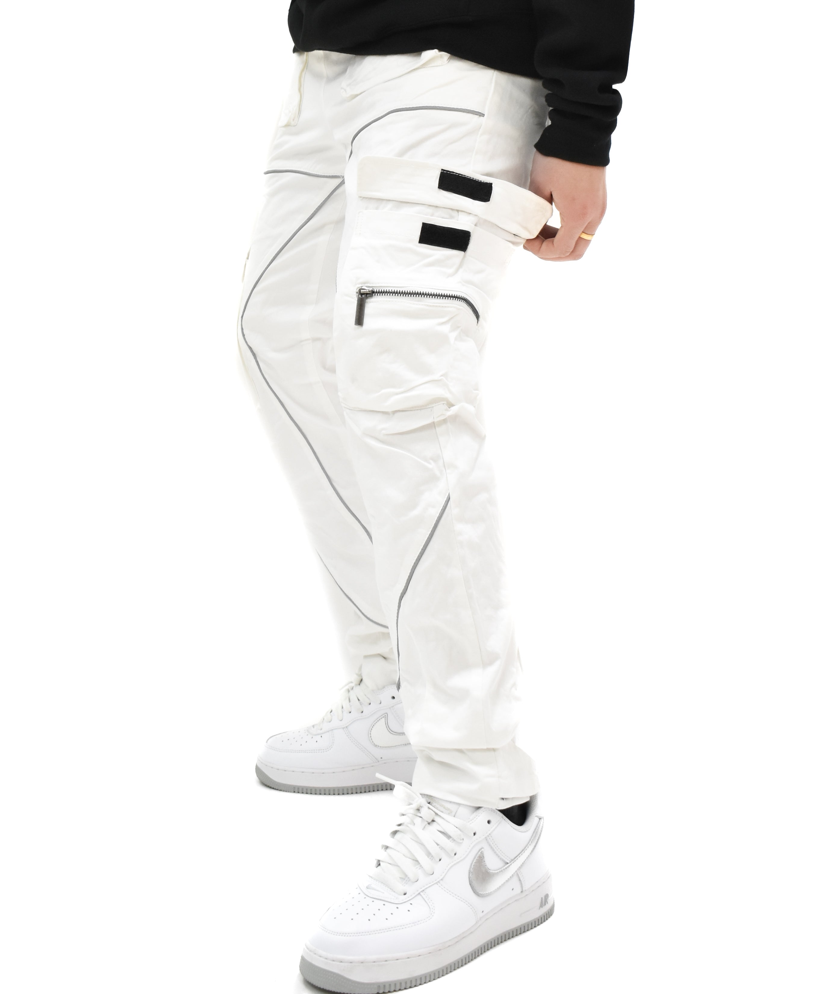 D2002 Reflective Cargo Joggers