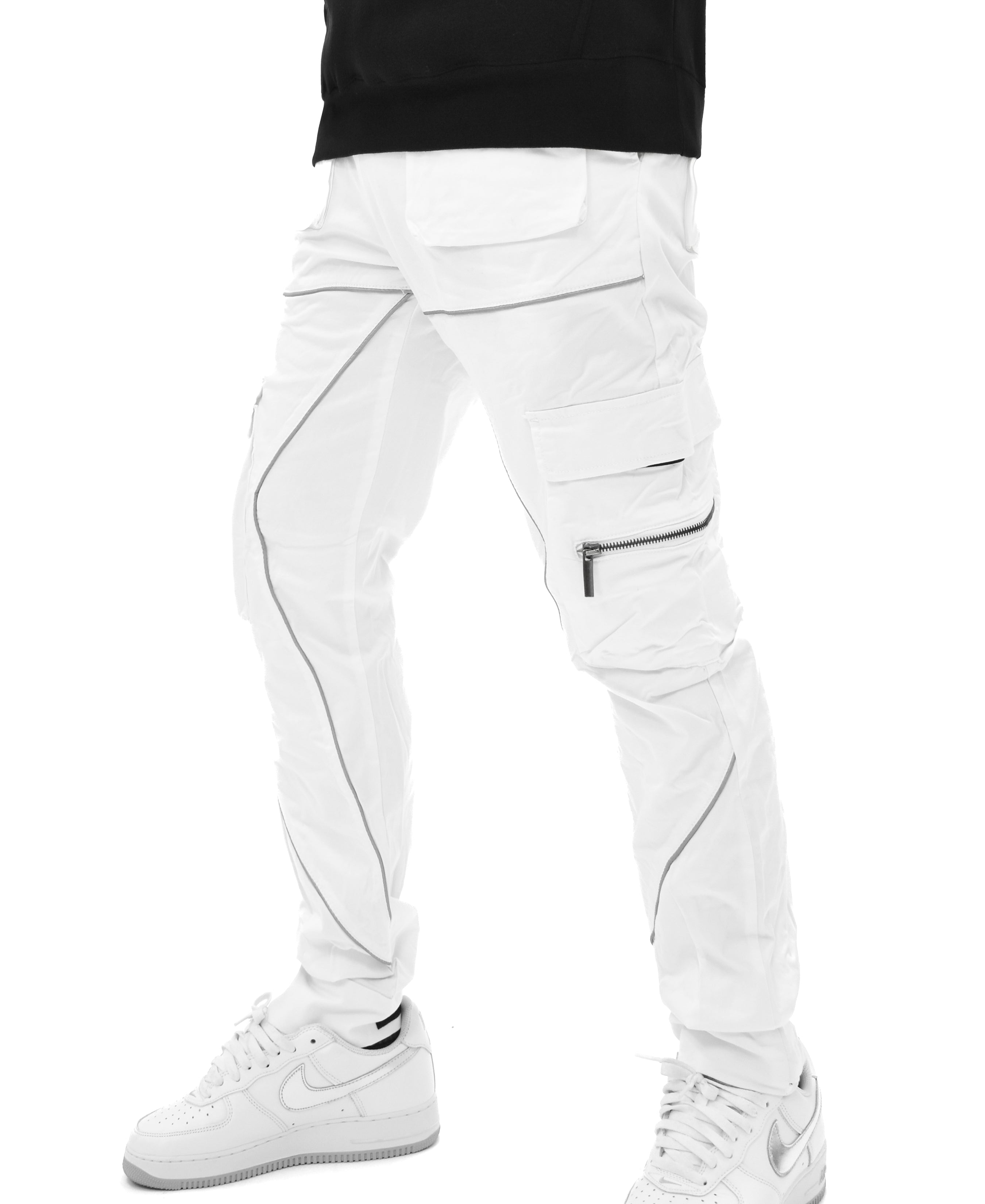 D2002 Reflective Cargo Joggers