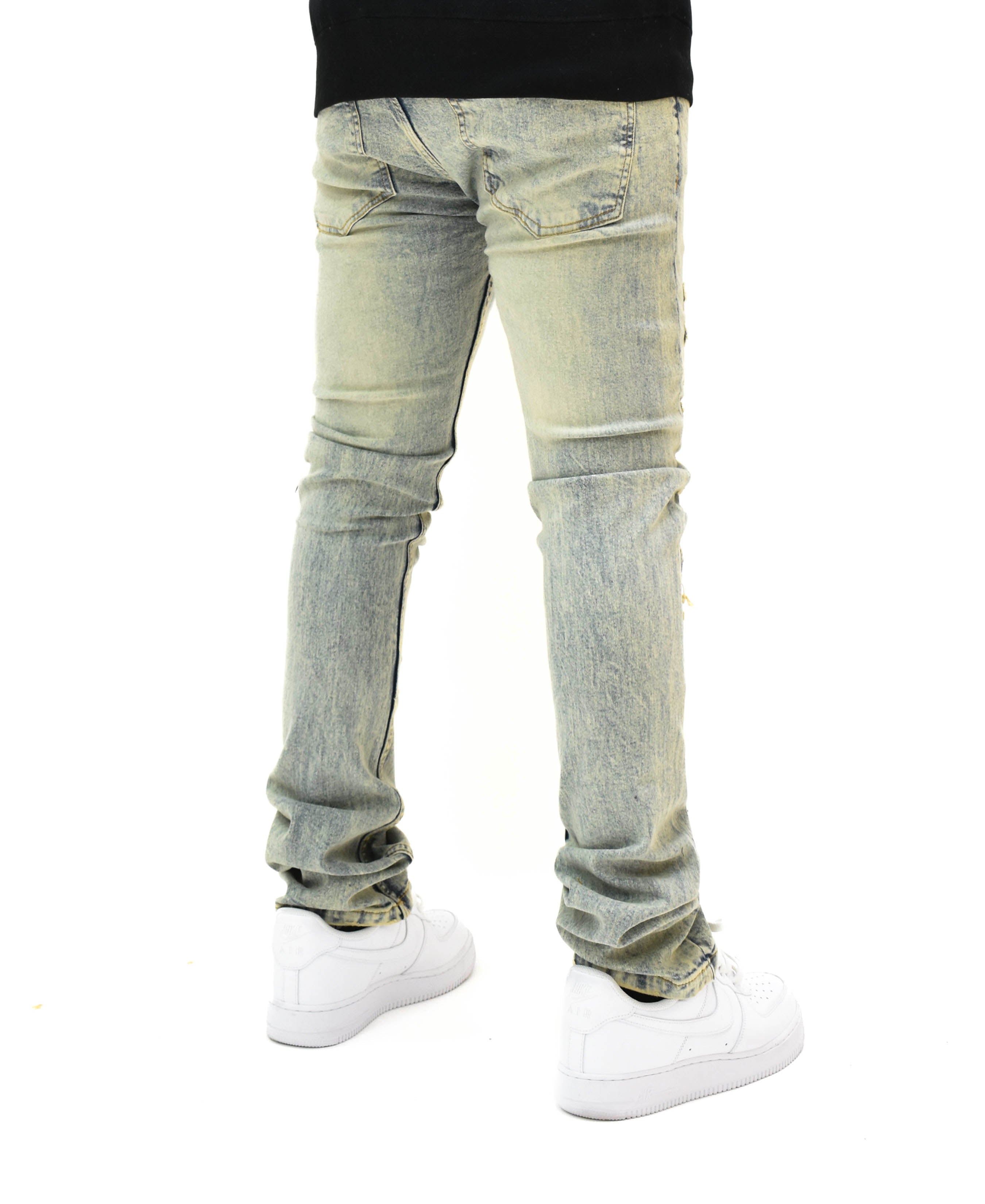 FW33063 Distressed Denim