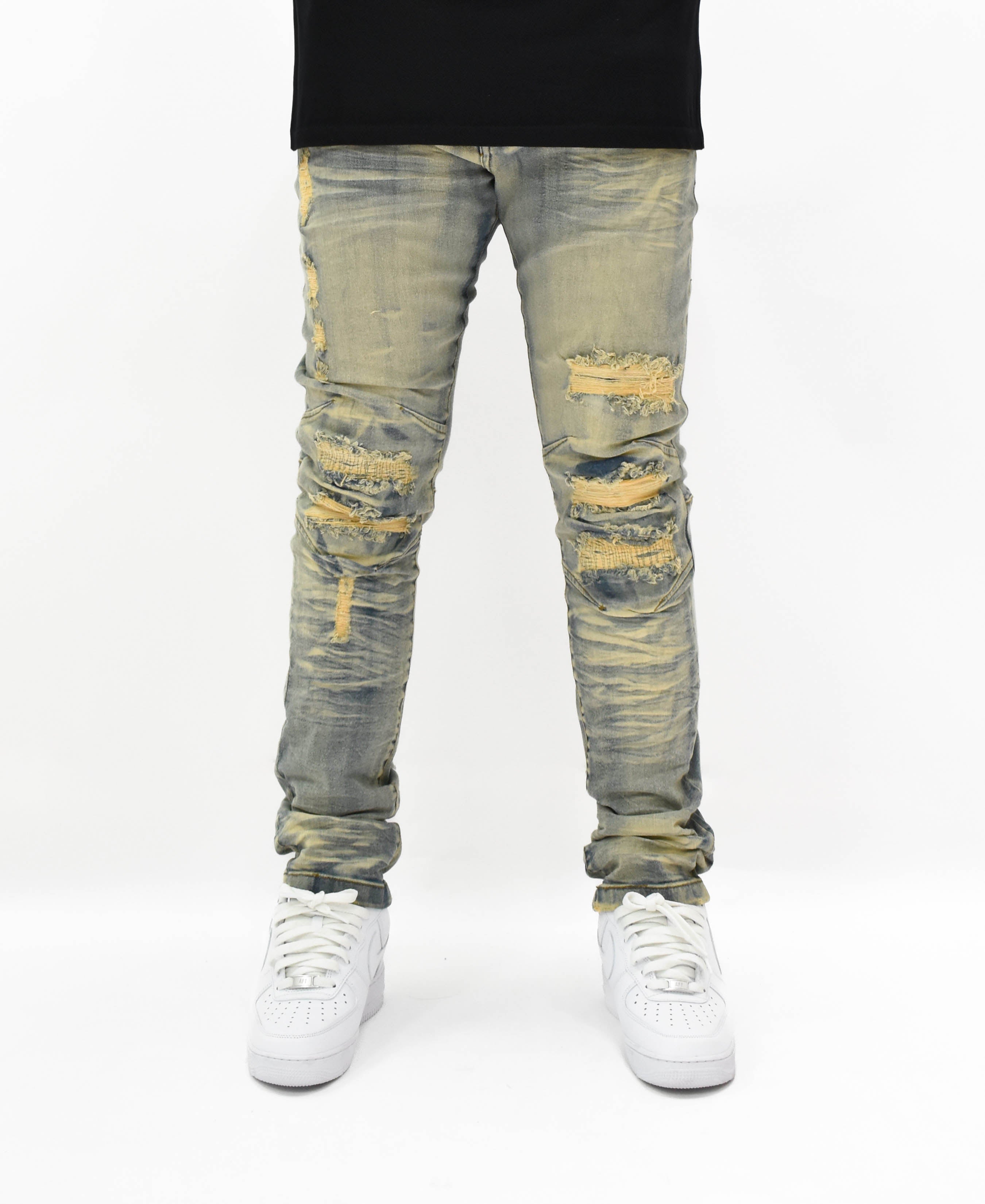 FW33484 Creased Denim