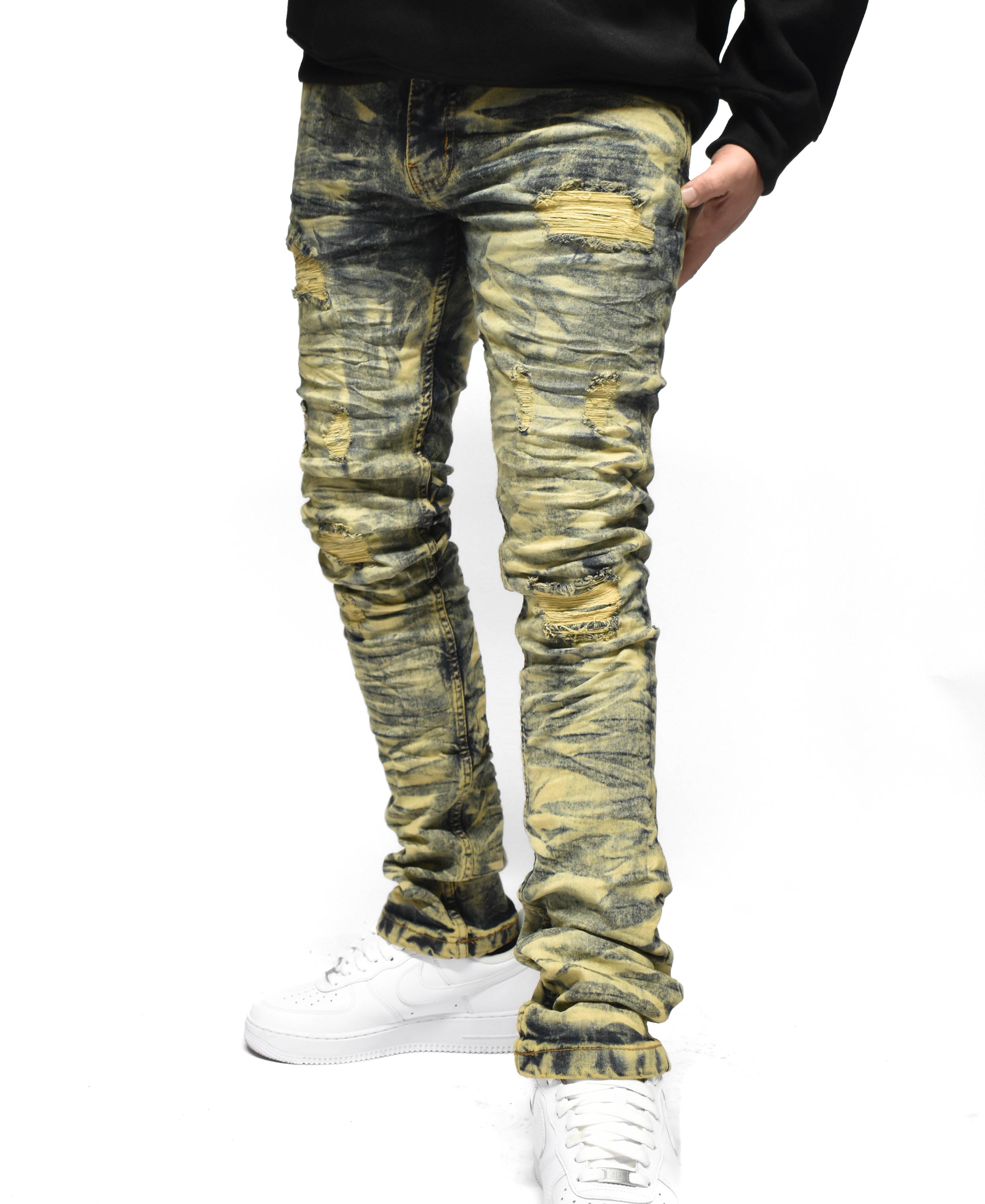 EV33319 Washed Crease Denim