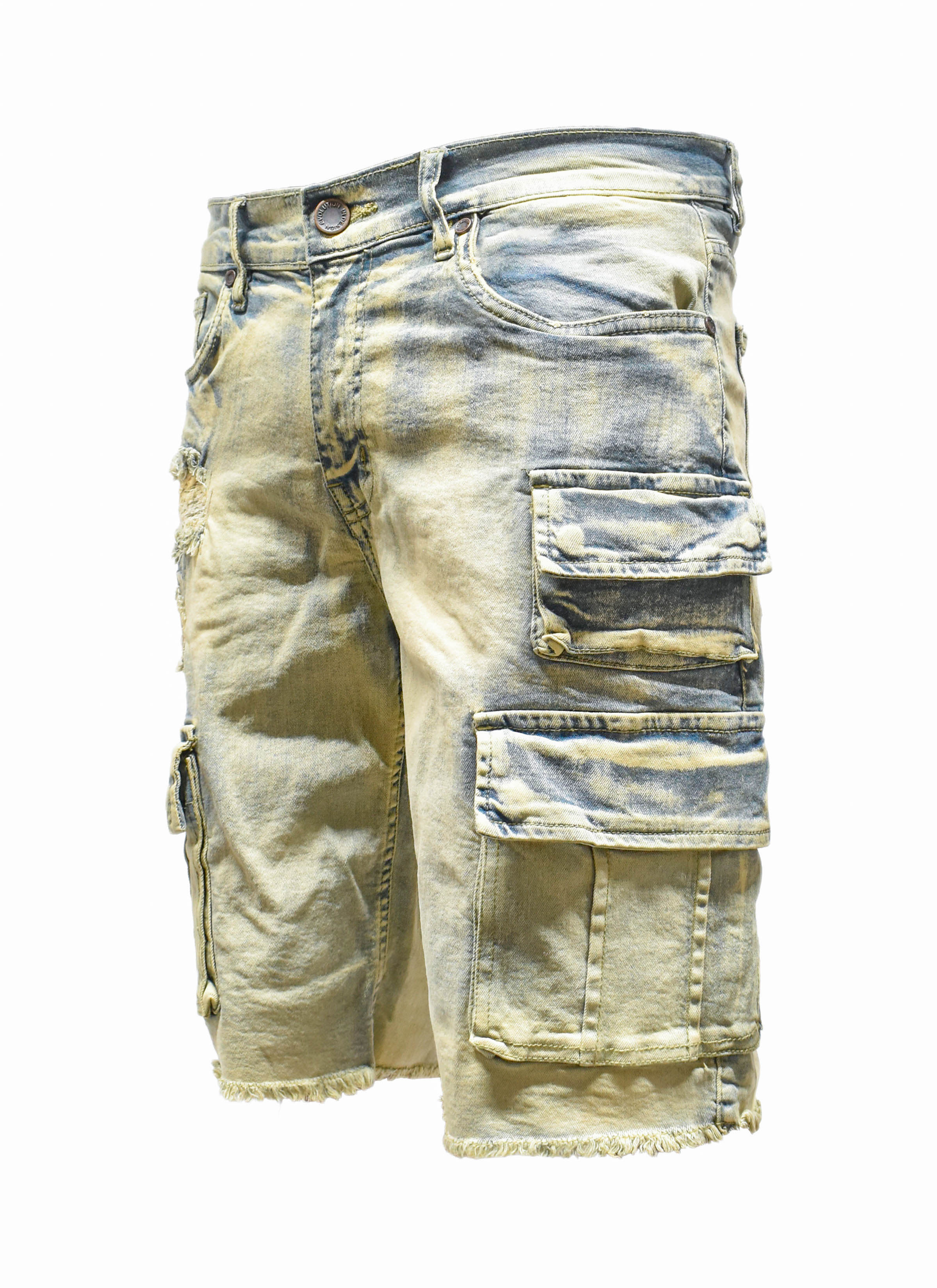 EV22038 Pocket Denim Shorts