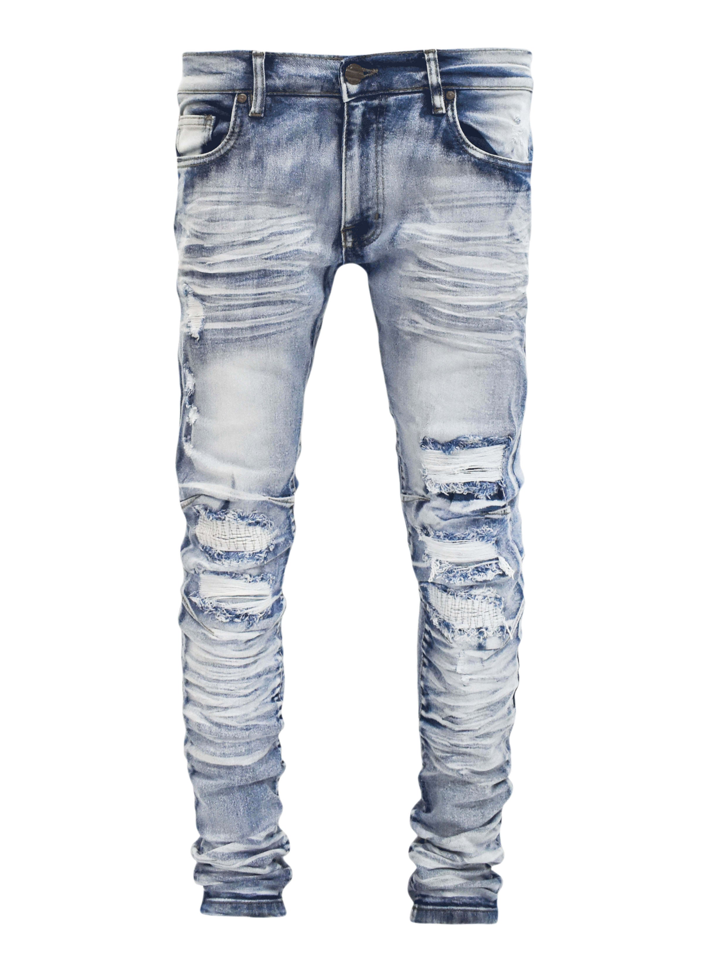 FW33484 Creased Denim