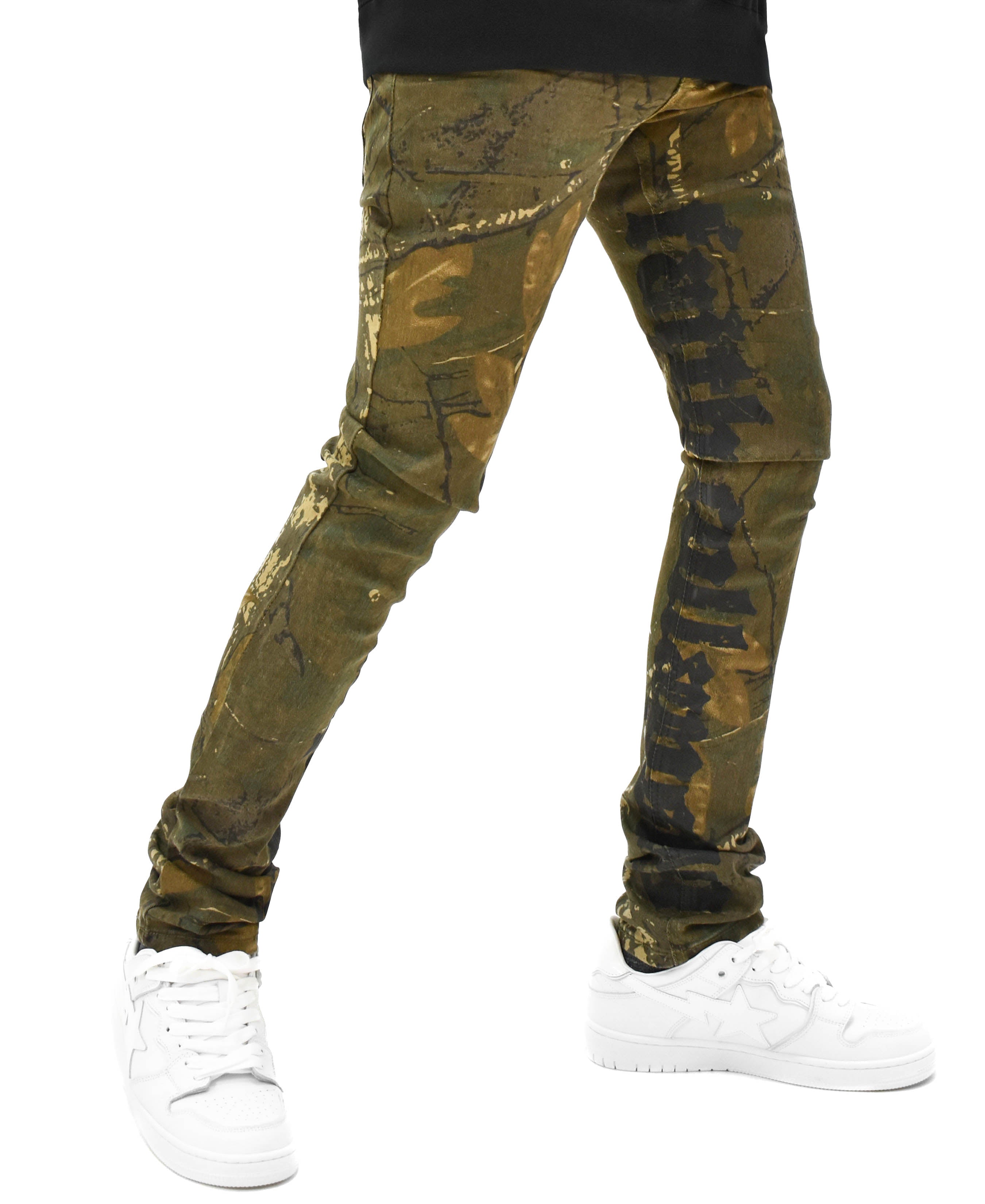 S4412 Camo Denim
