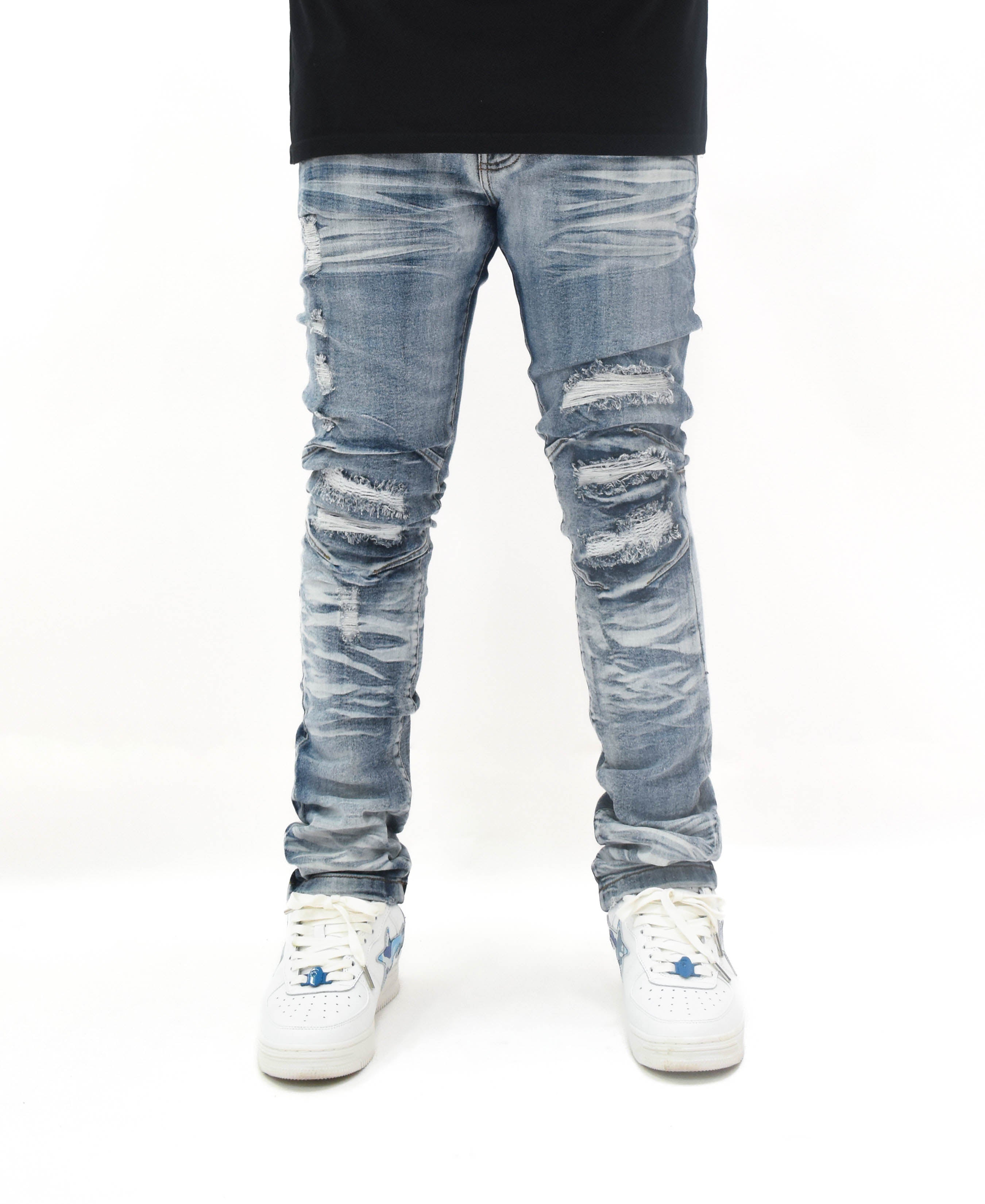 FW33484 Creased Denim