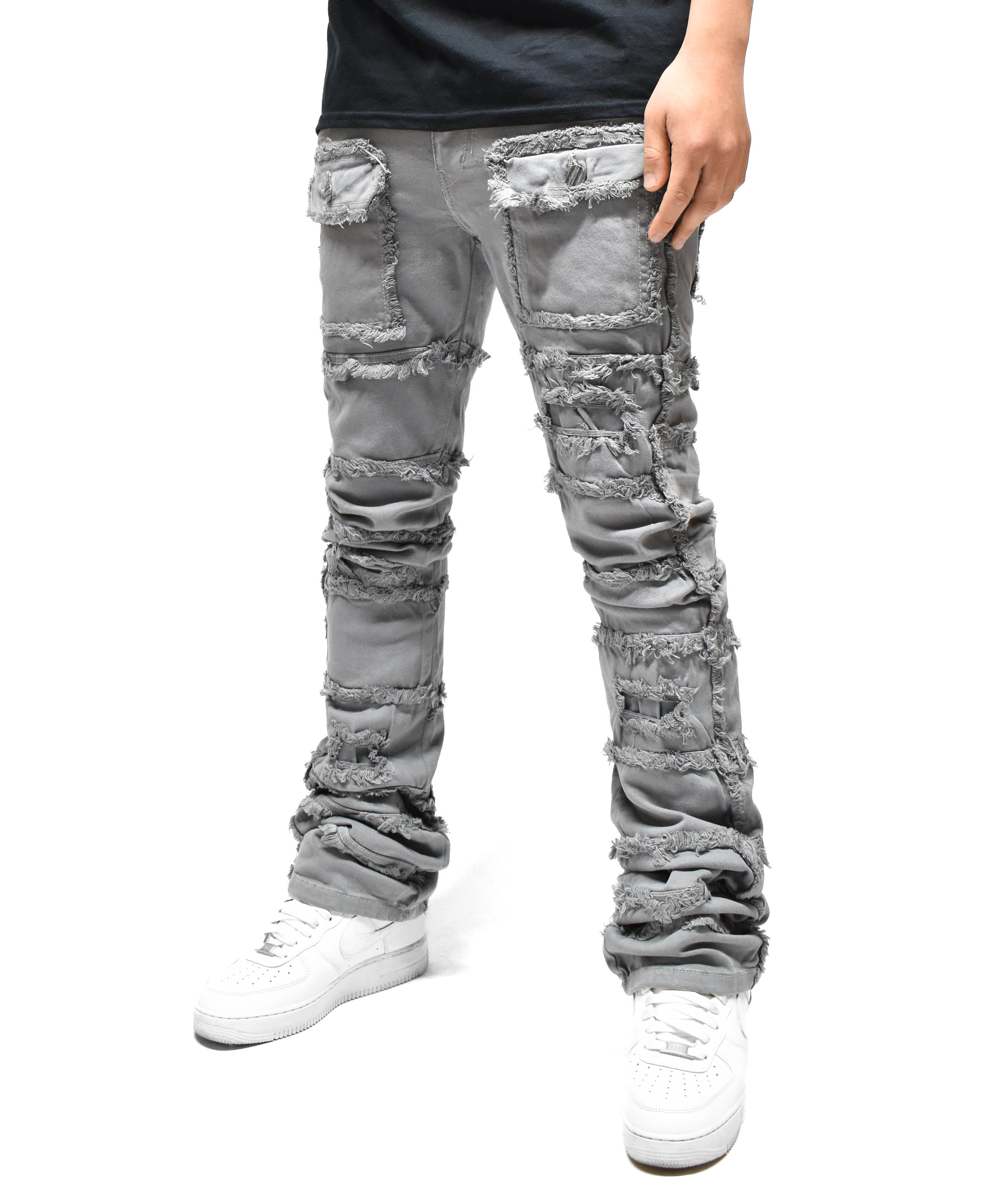 FW33958 Thread Stacked Denim
