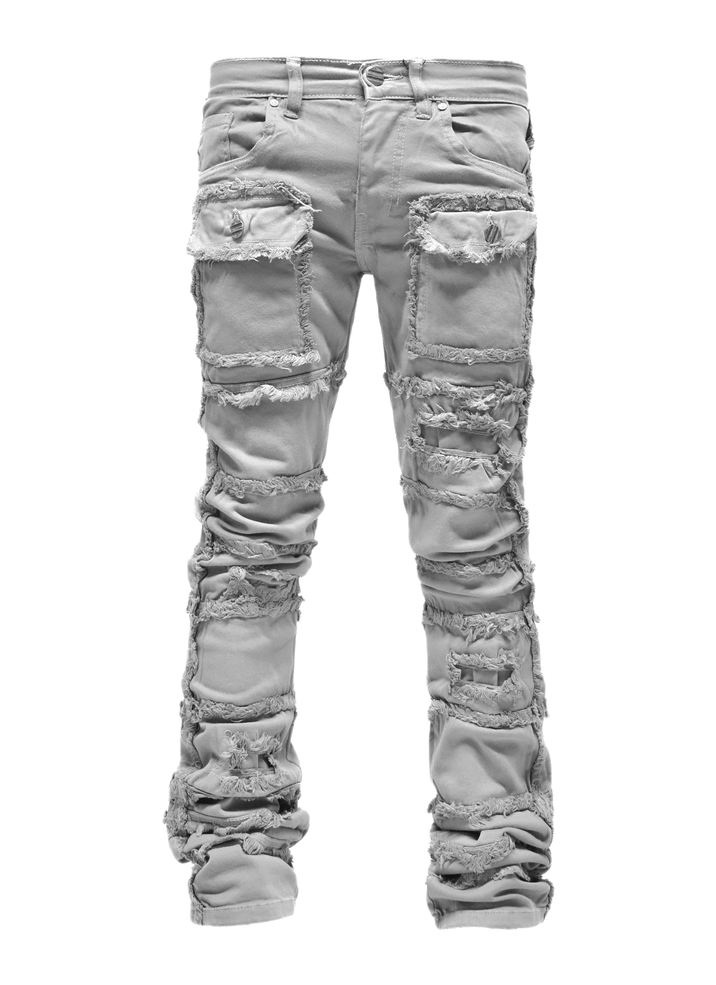 FW33958 Thread Stacked Denim