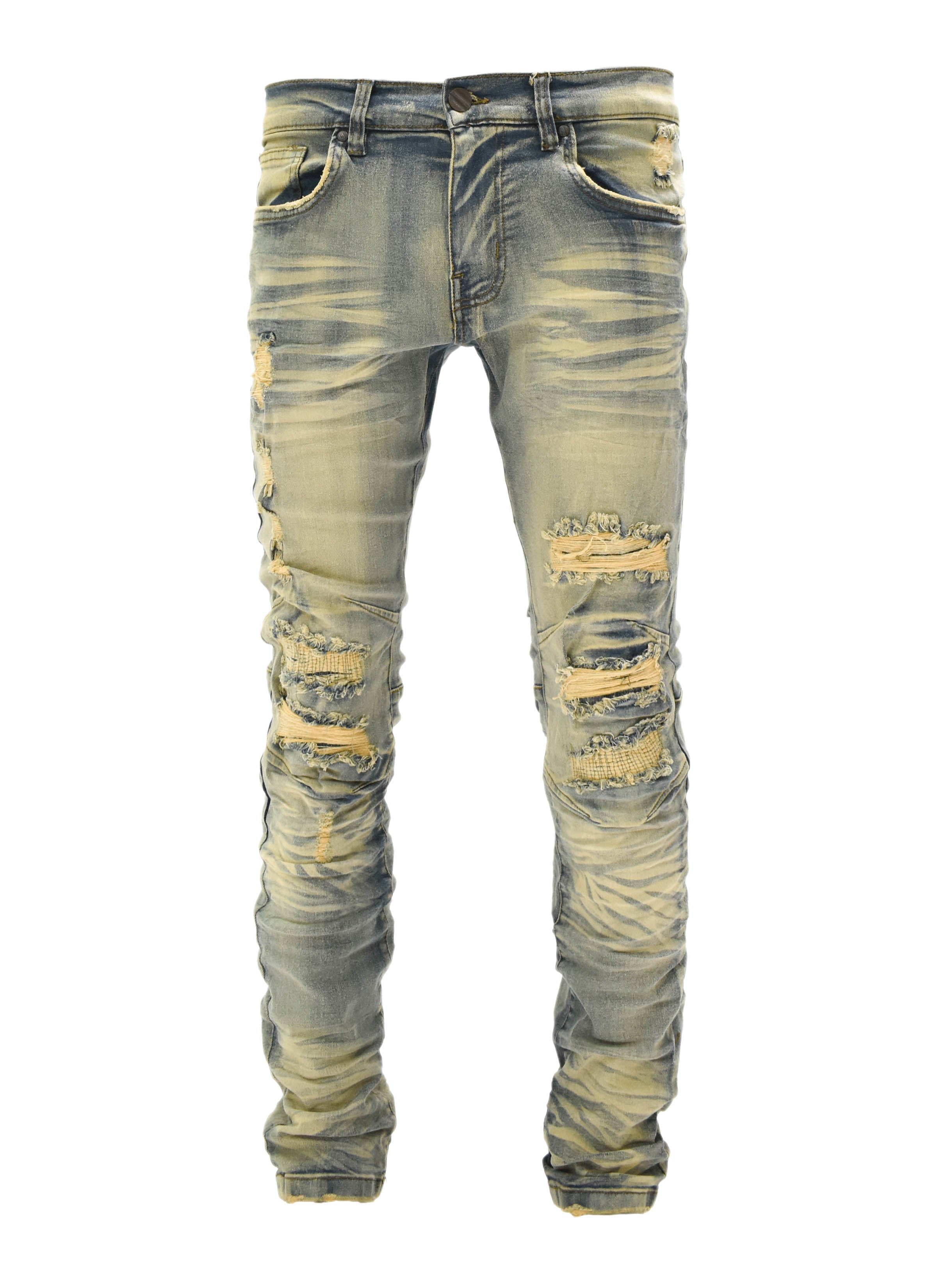 FW33484 Creased Denim