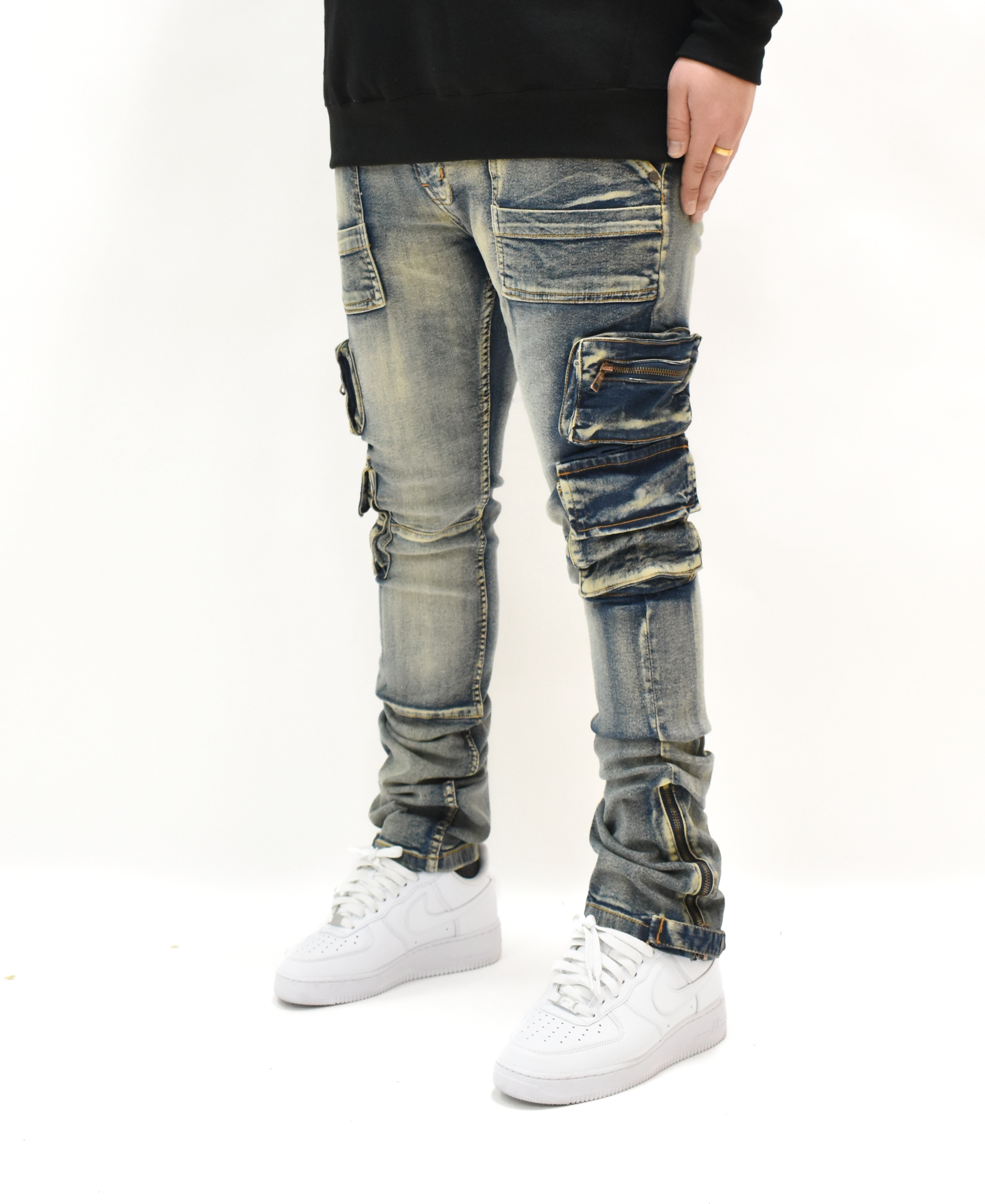 FW330056 Cargo Panel Denim