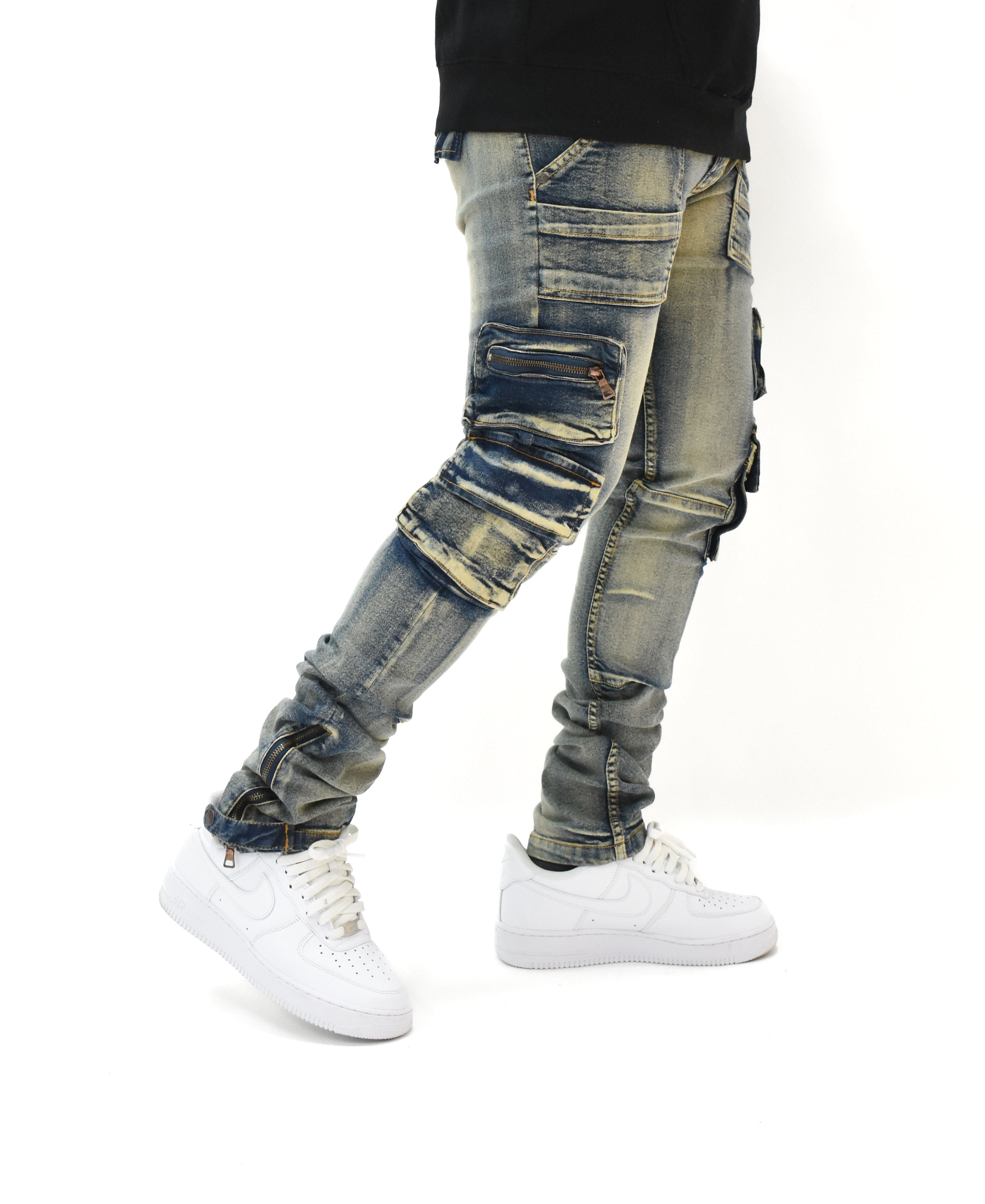FW330056 Cargo Panel Denim