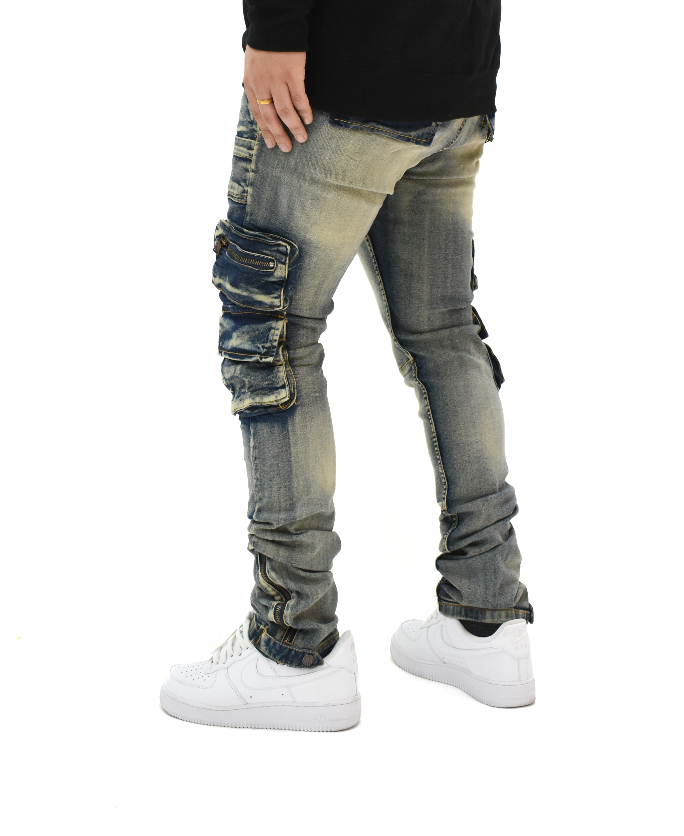 FW330056 Cargo Panel Denim