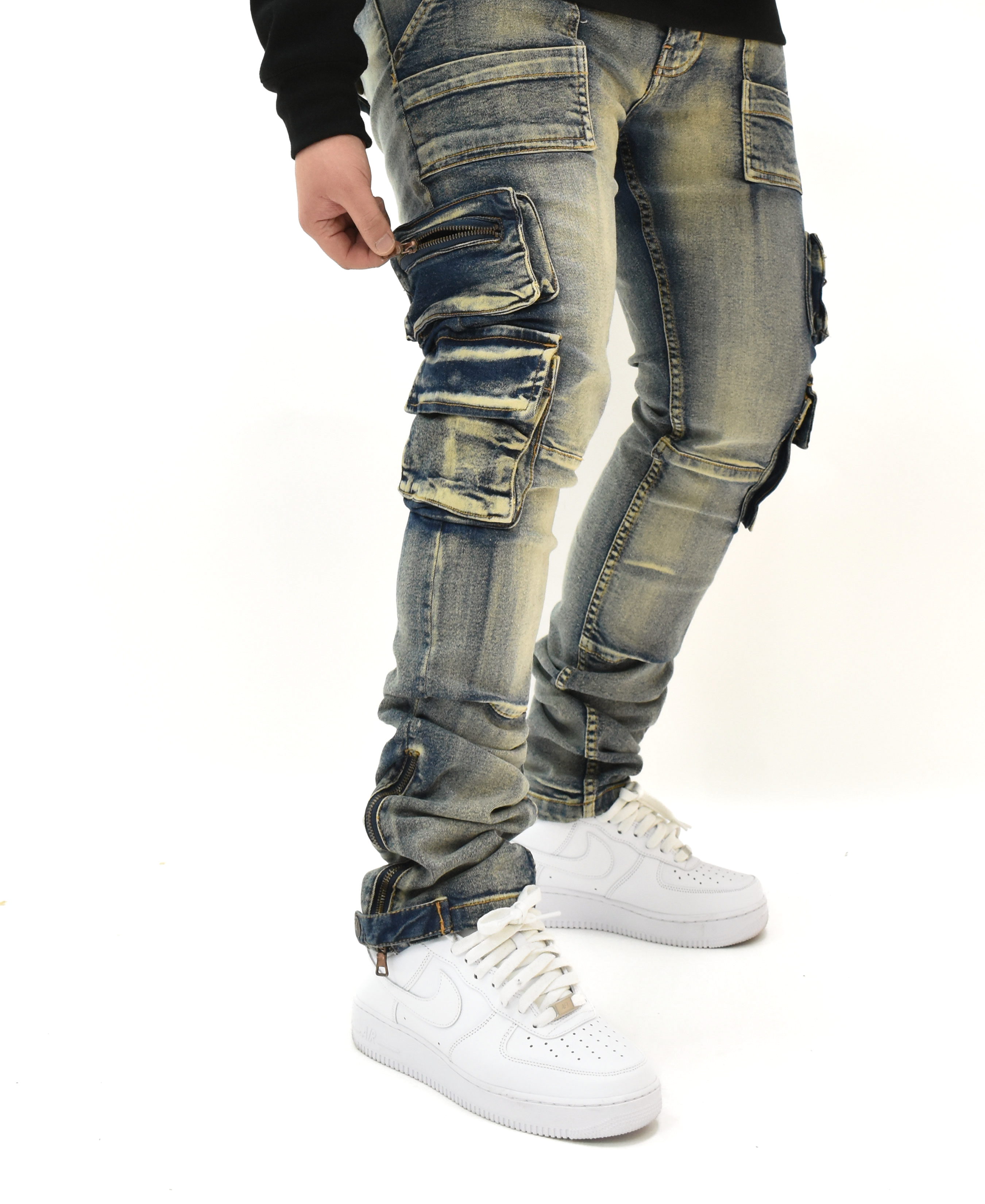 FW330056 Cargo Panel Denim