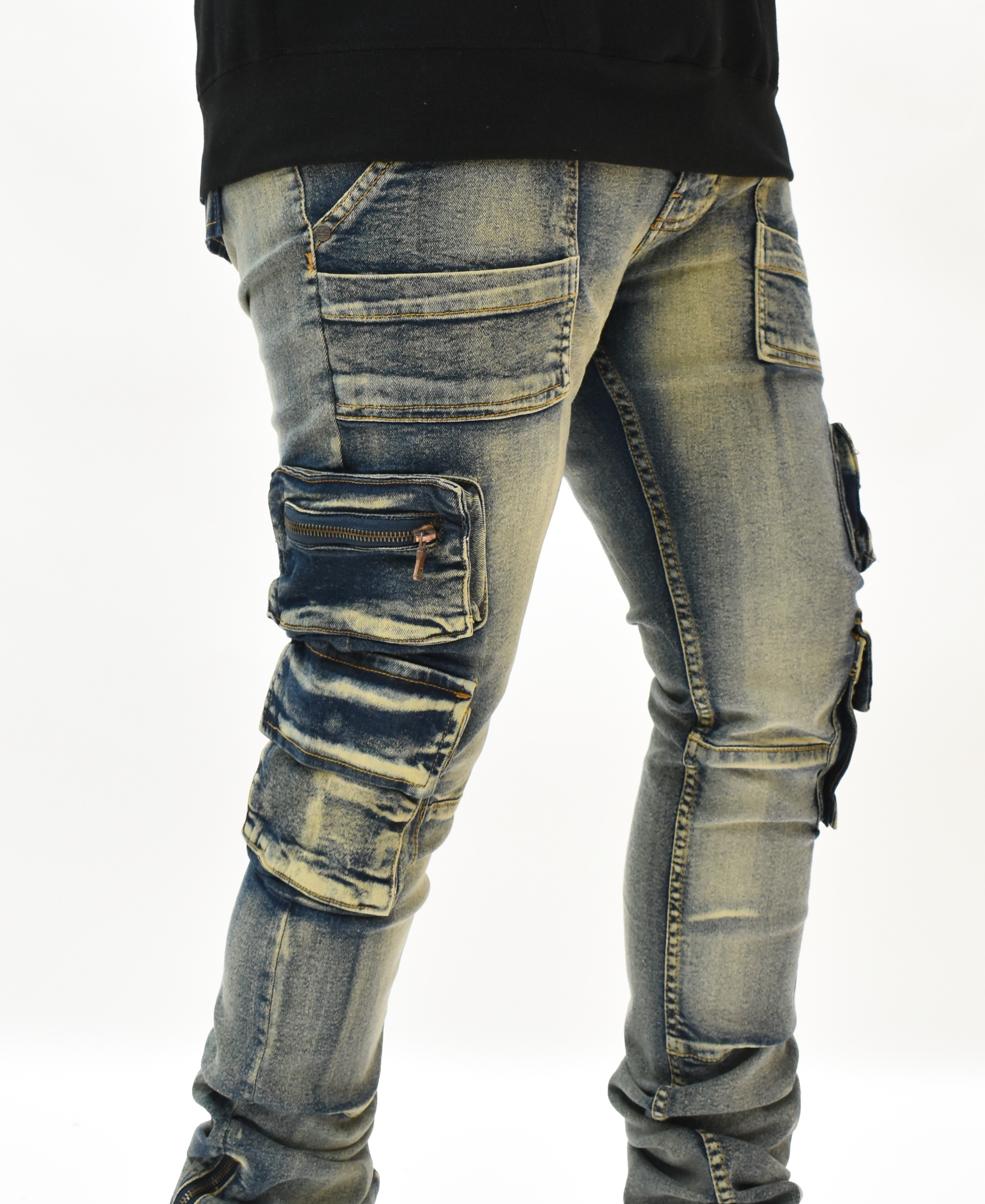 FW330056 Cargo Panel Denim