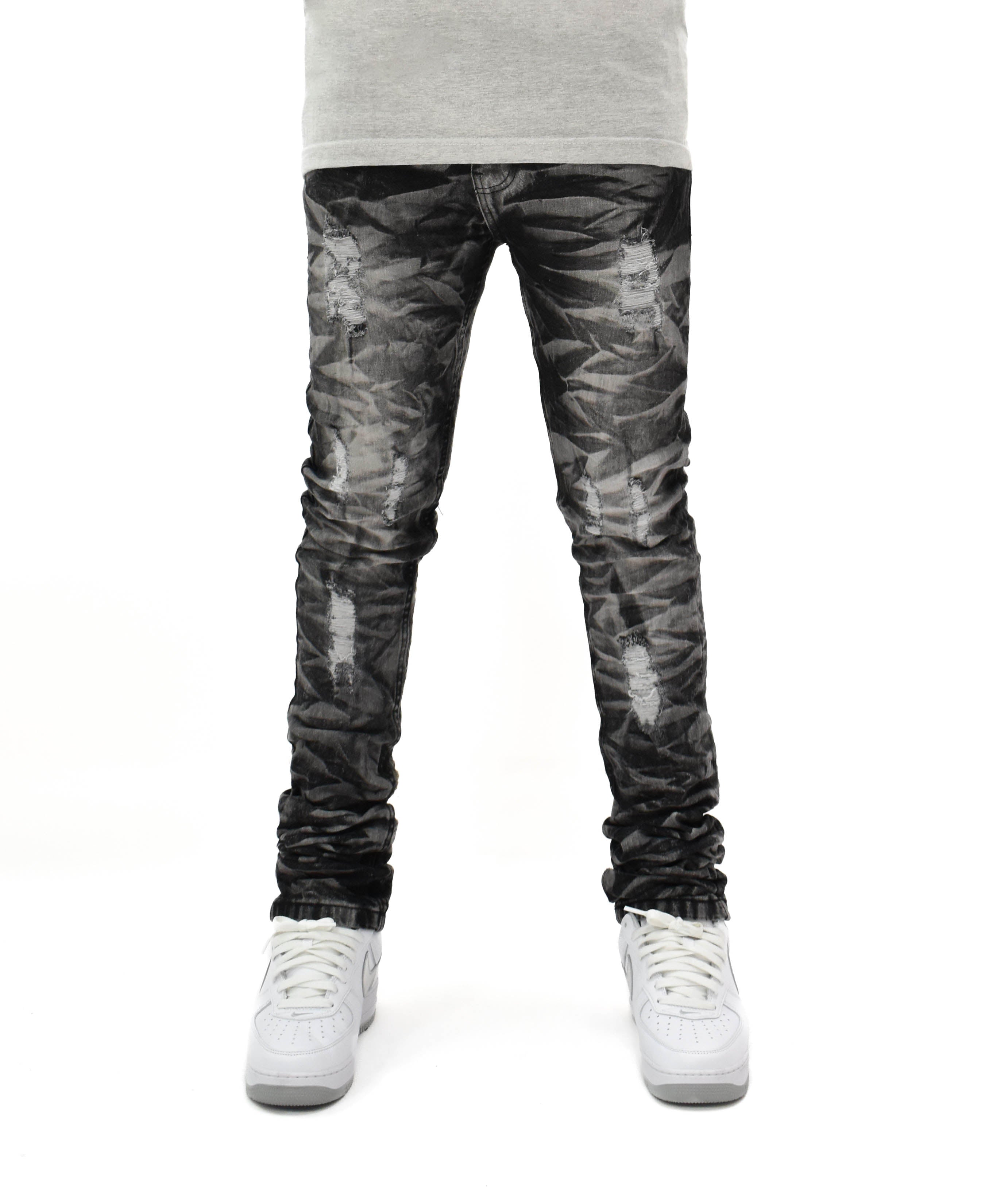 EV33319 Washed Crease Denim