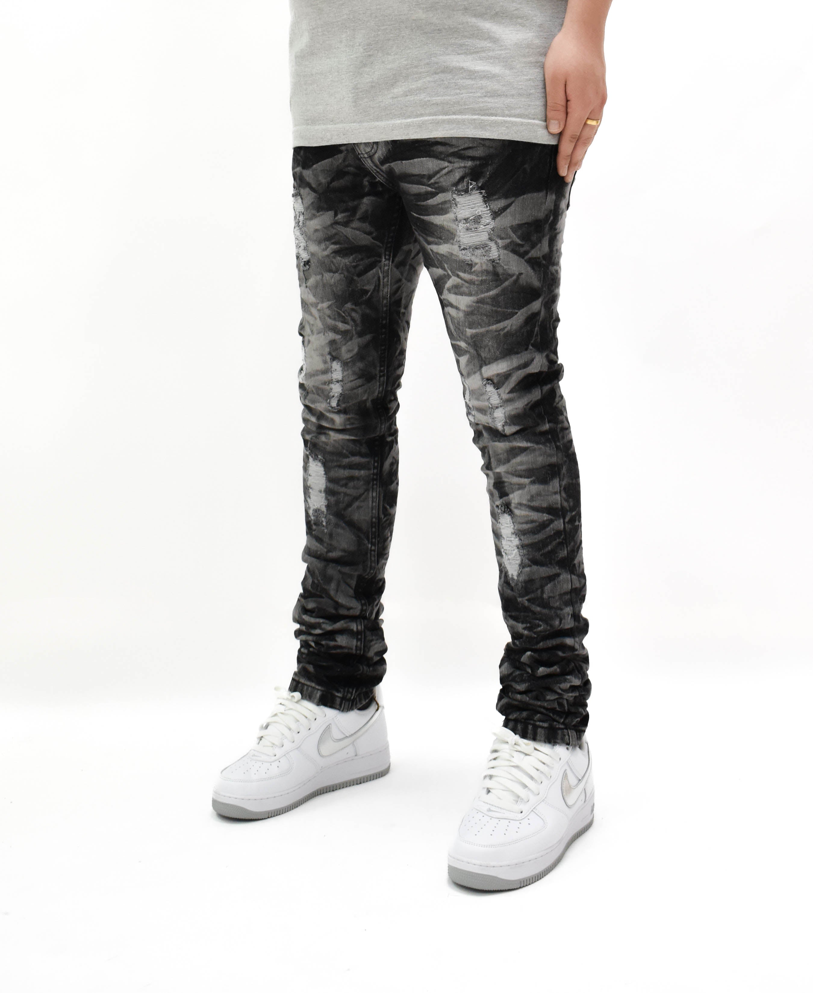 EV33319 Washed Crease Denim