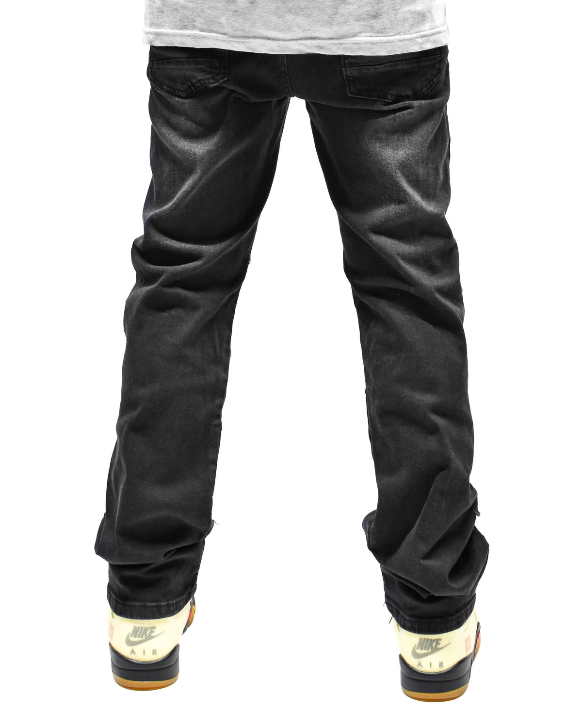S5004 Frayed Denim