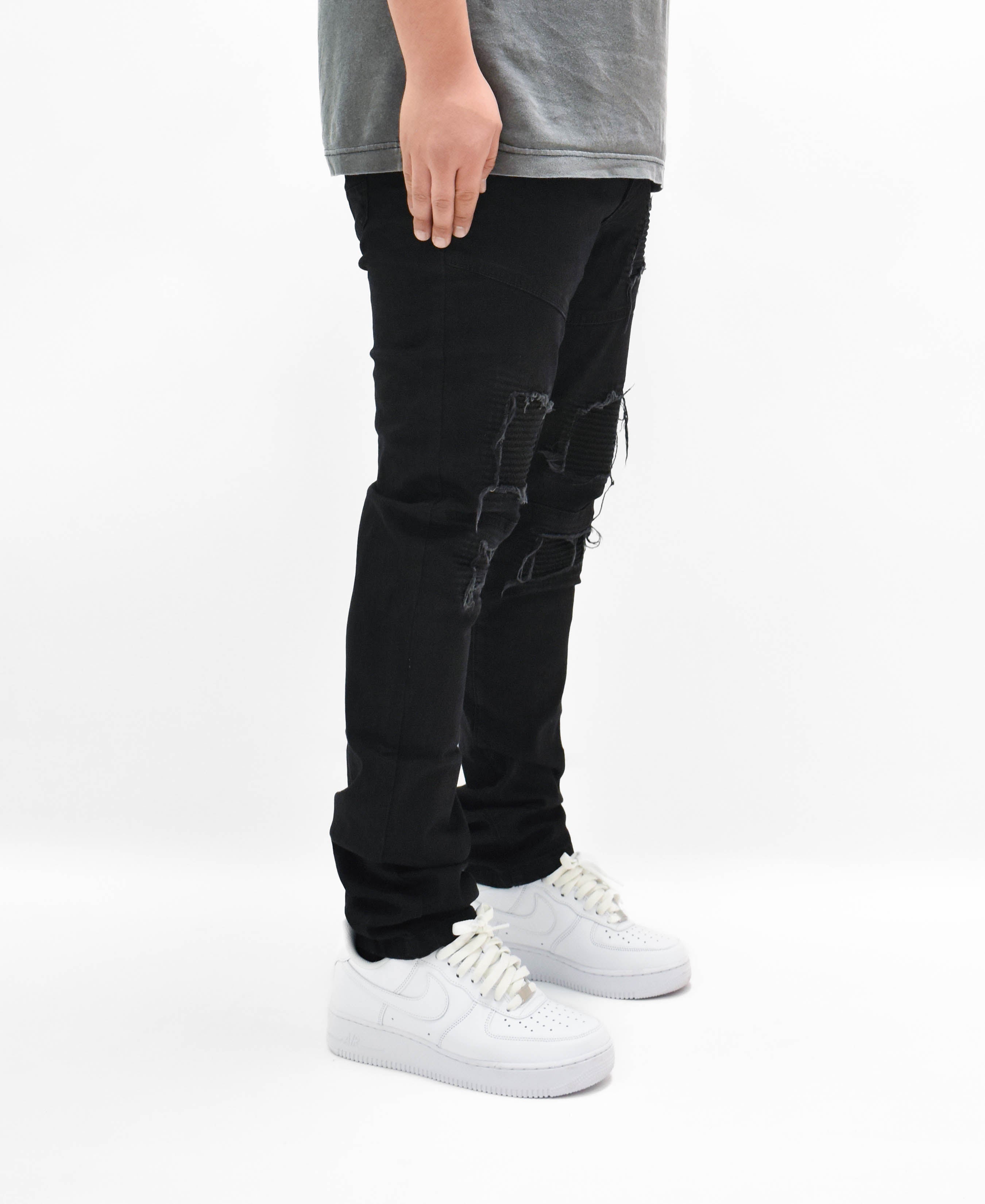 LV55120 Moto Denim