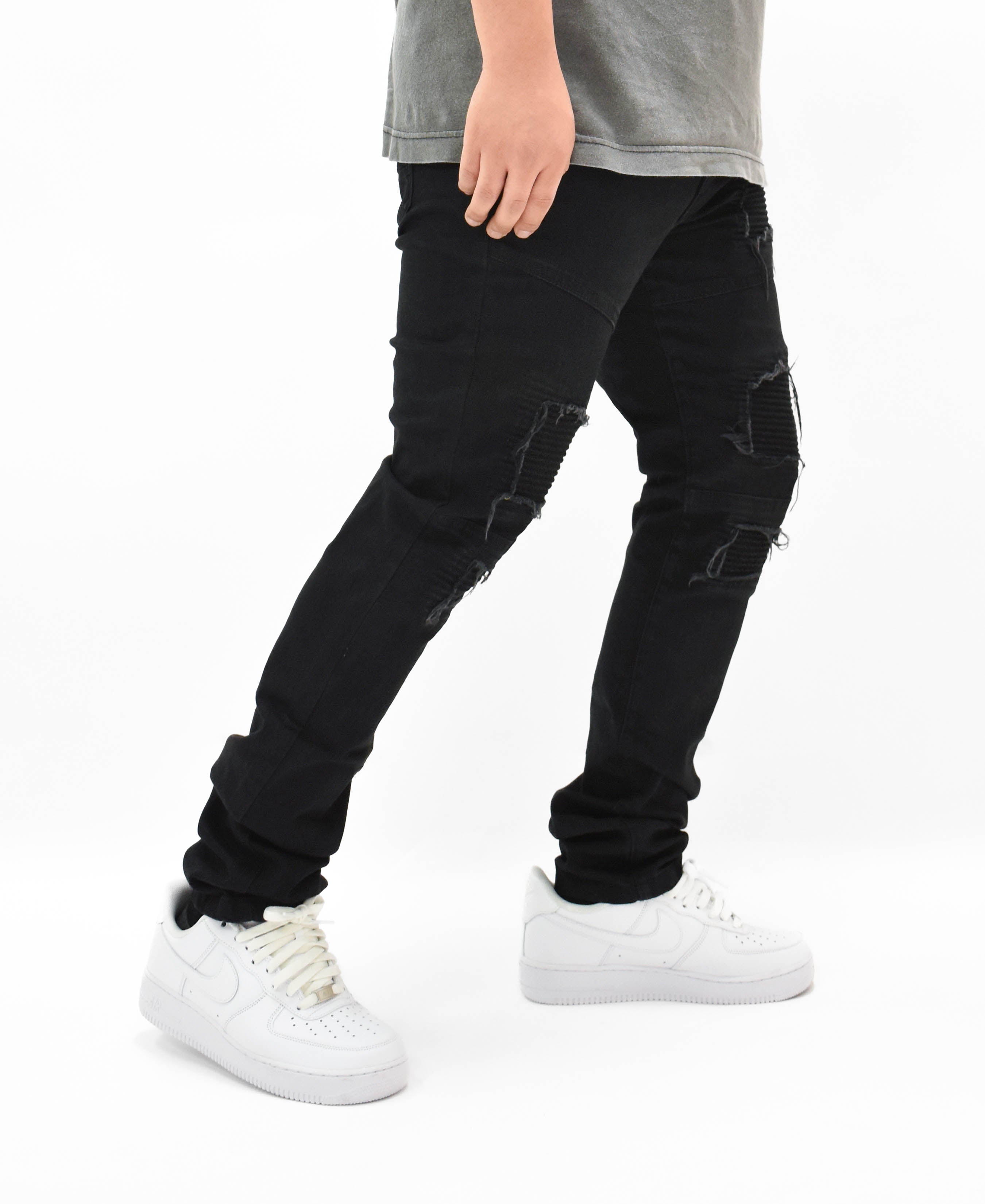 LV55120 Moto Denim