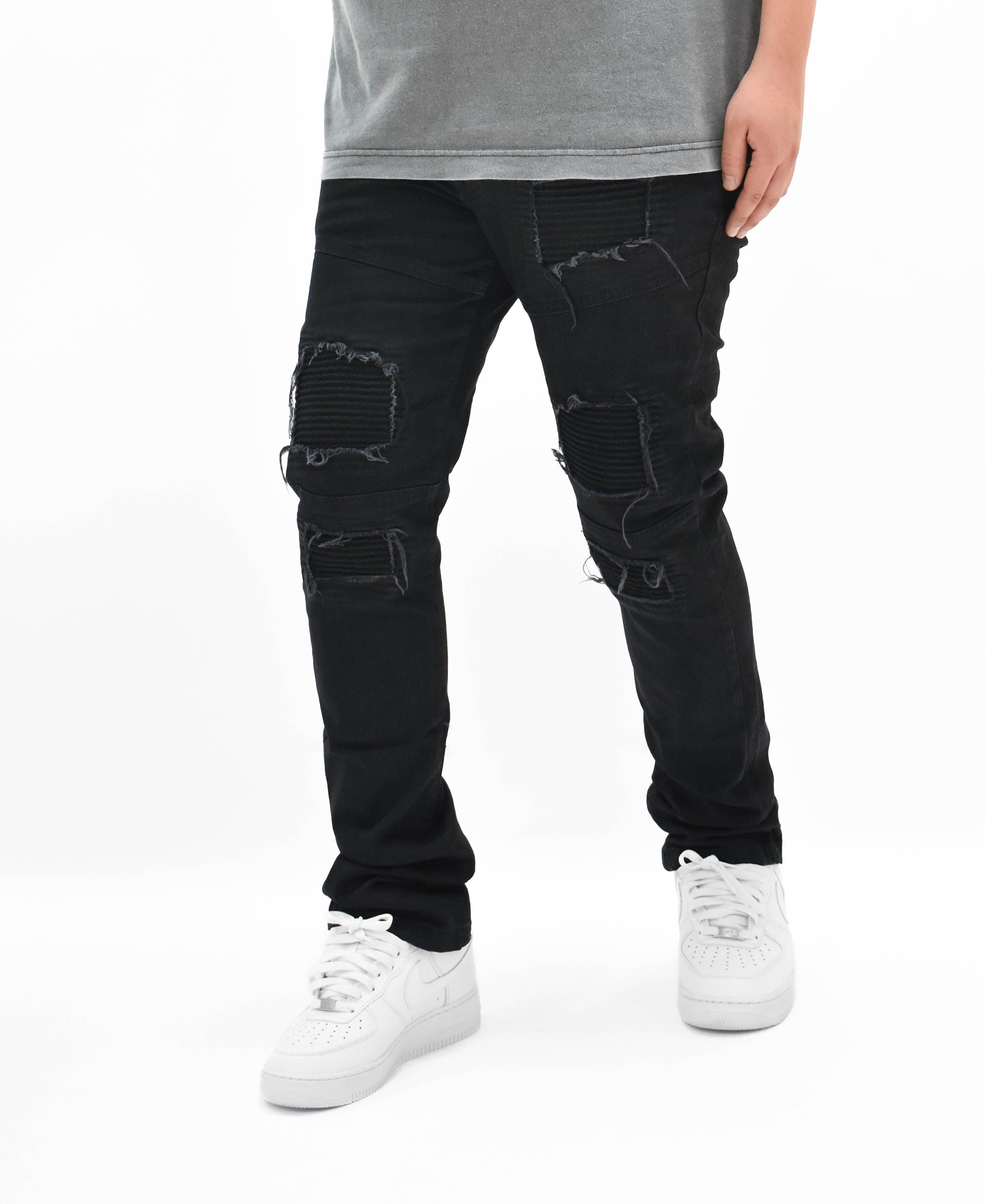 LV55120 Moto Denim