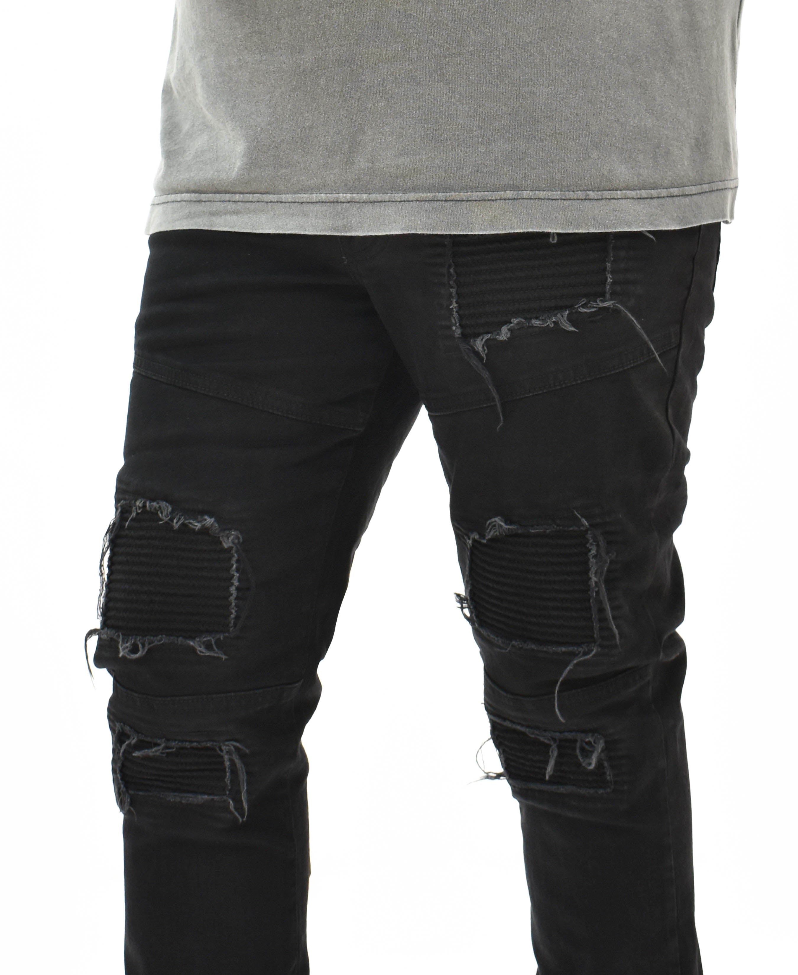 LV55120 Moto Denim