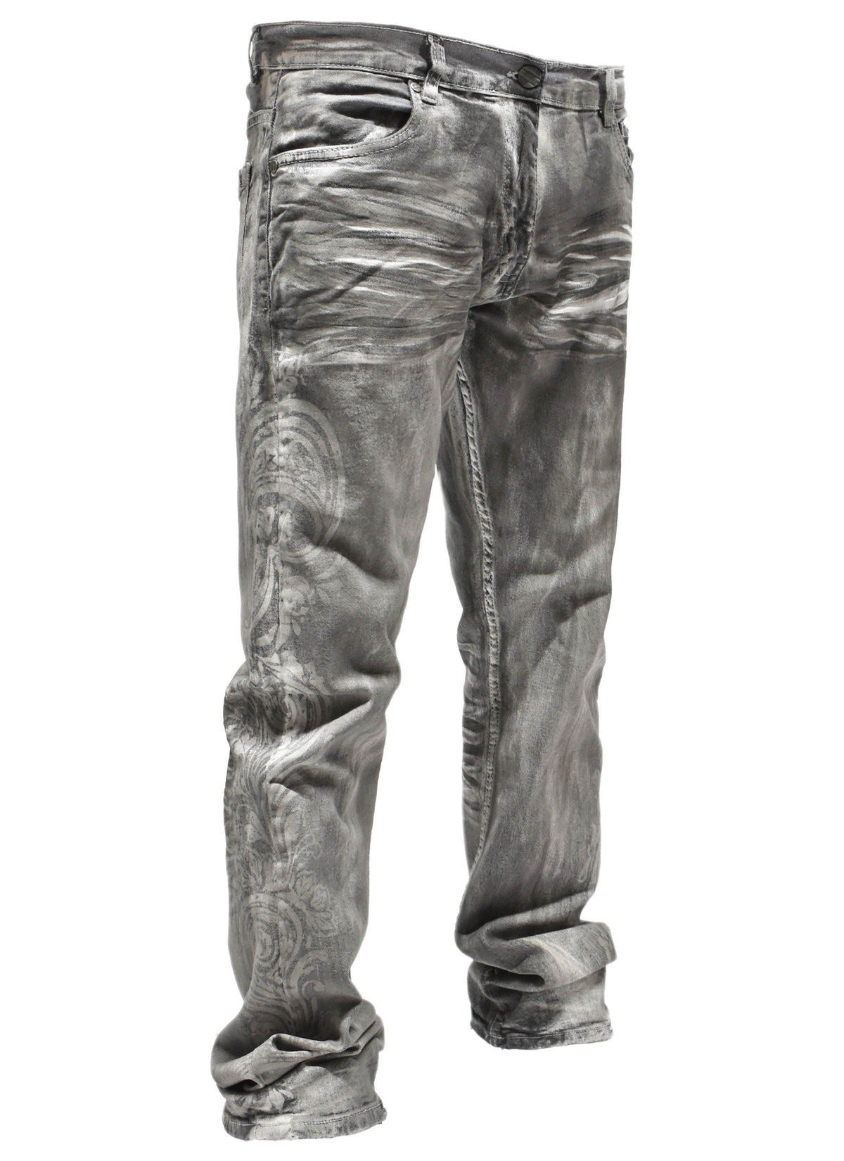 FW33462 Faded Paisley Denim