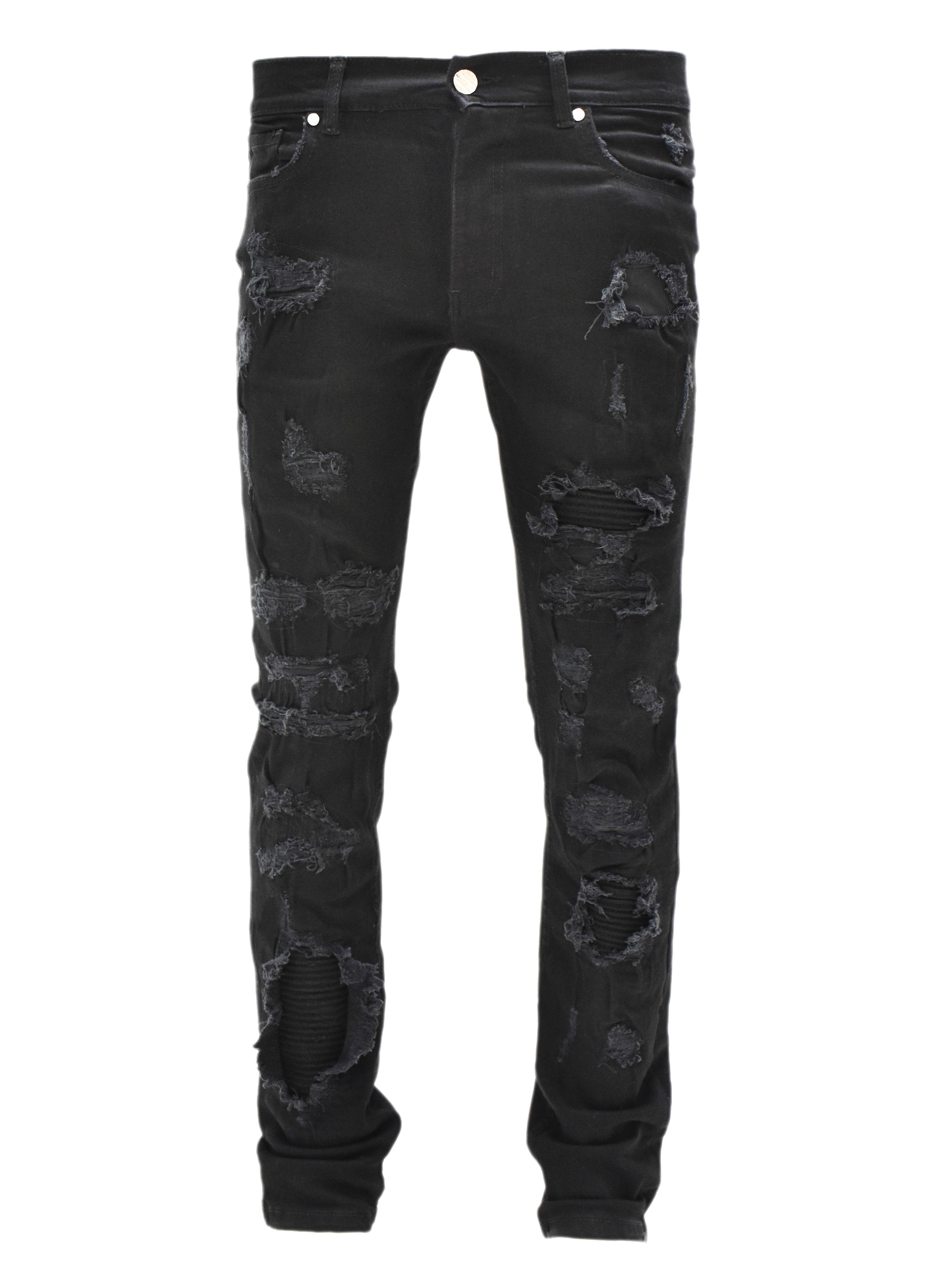 FW33705 Gashed Denim
