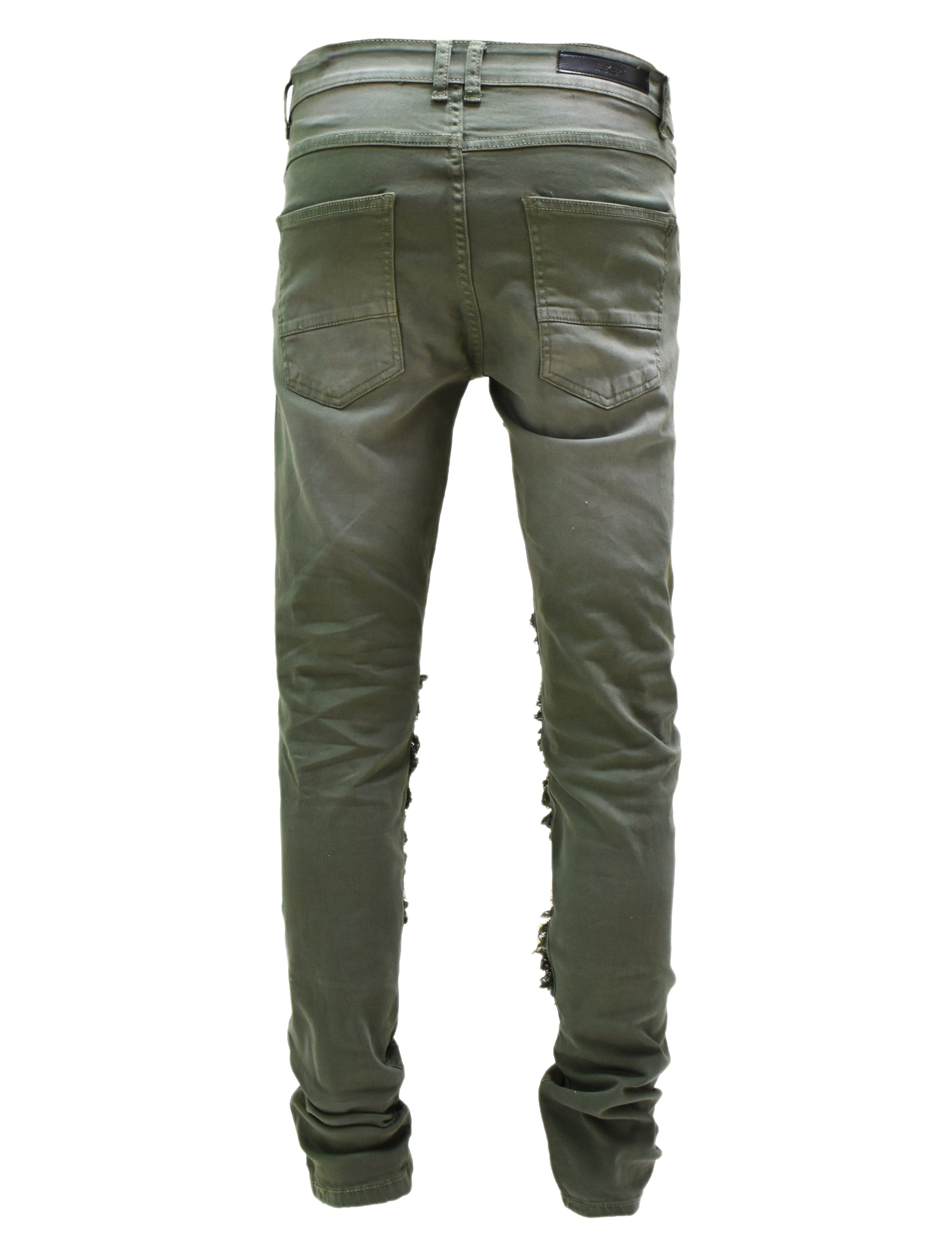 T4056 Distressed Denim