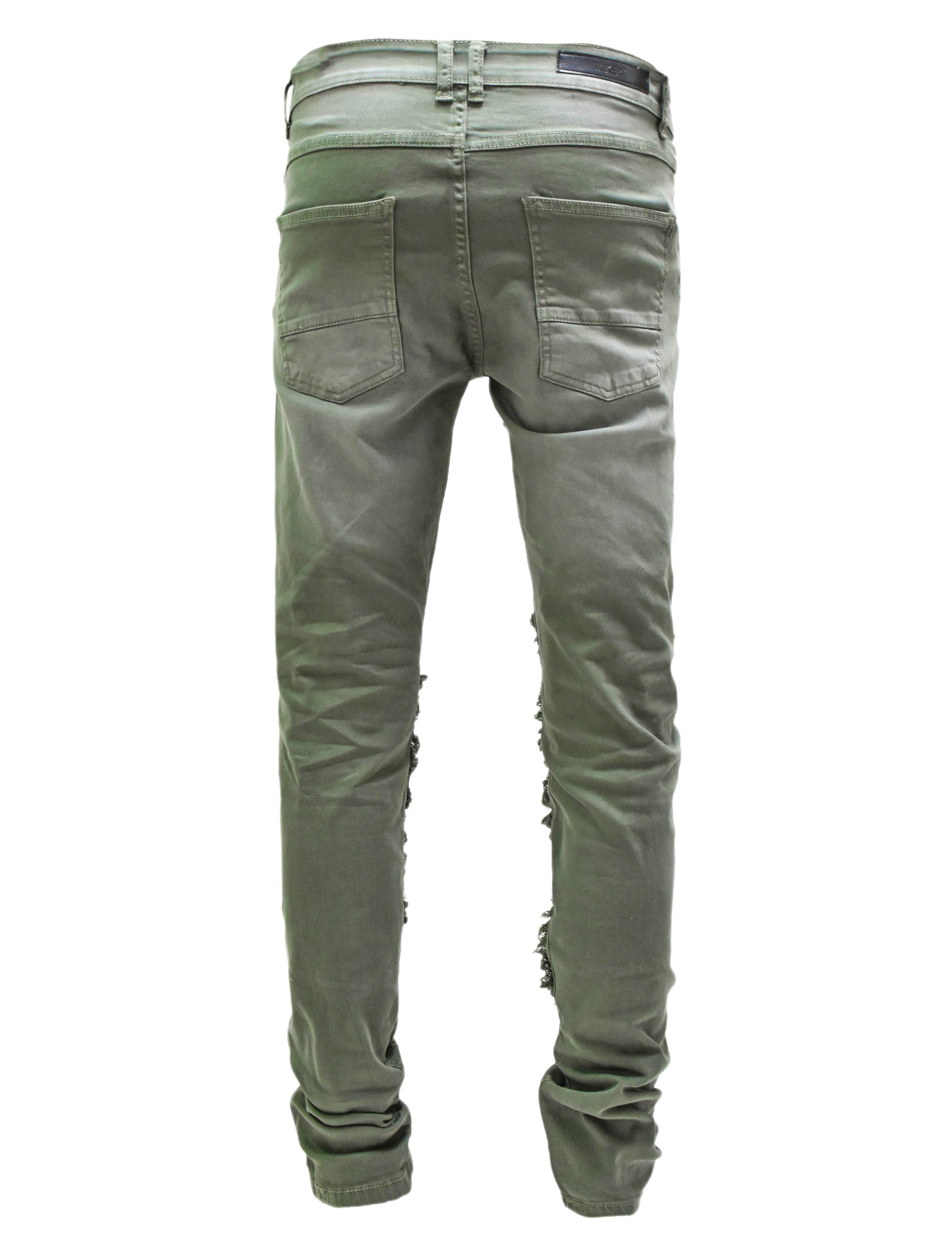 T4056 Distressed Denim