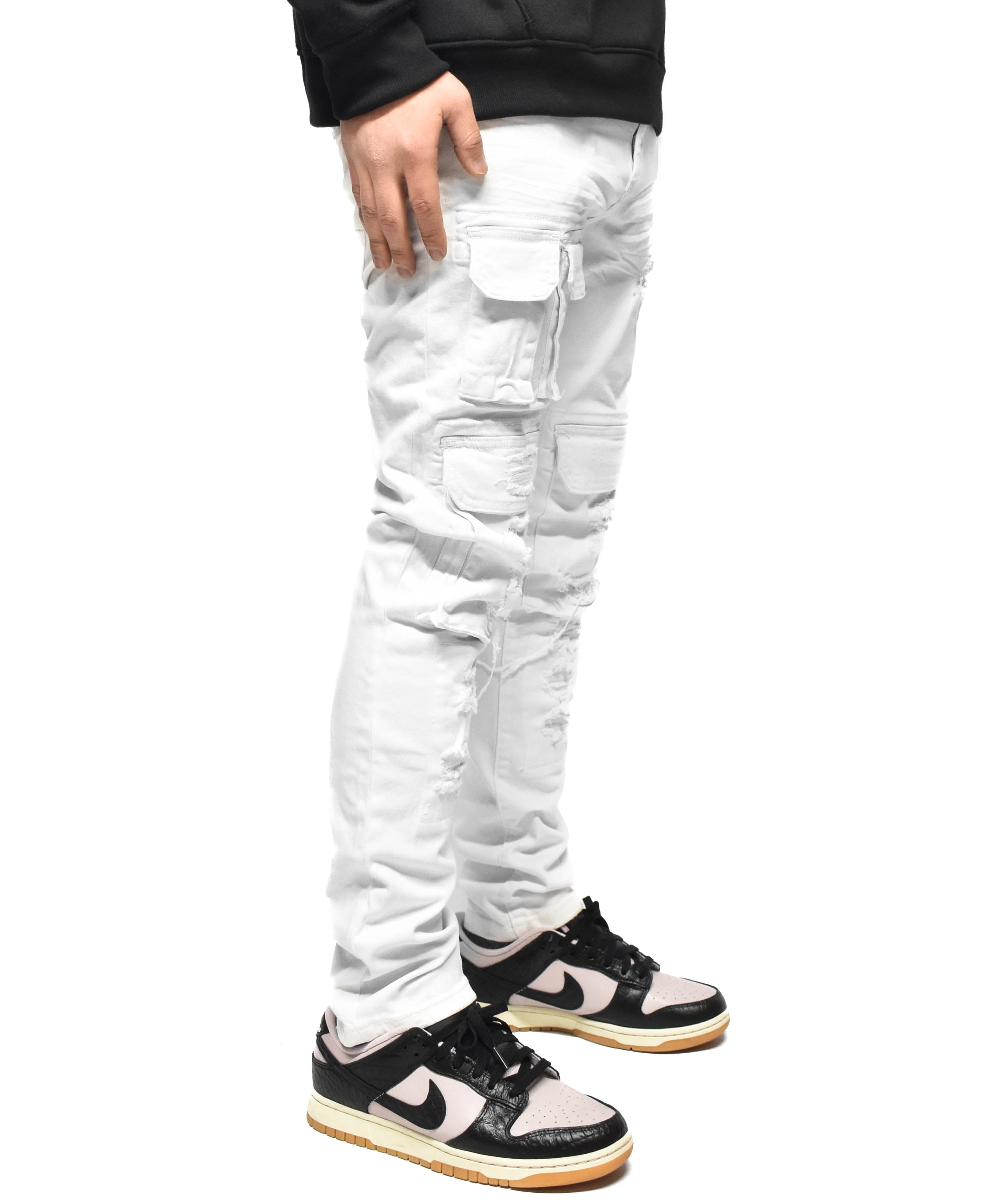 S4415 Ripped Pocket Denim