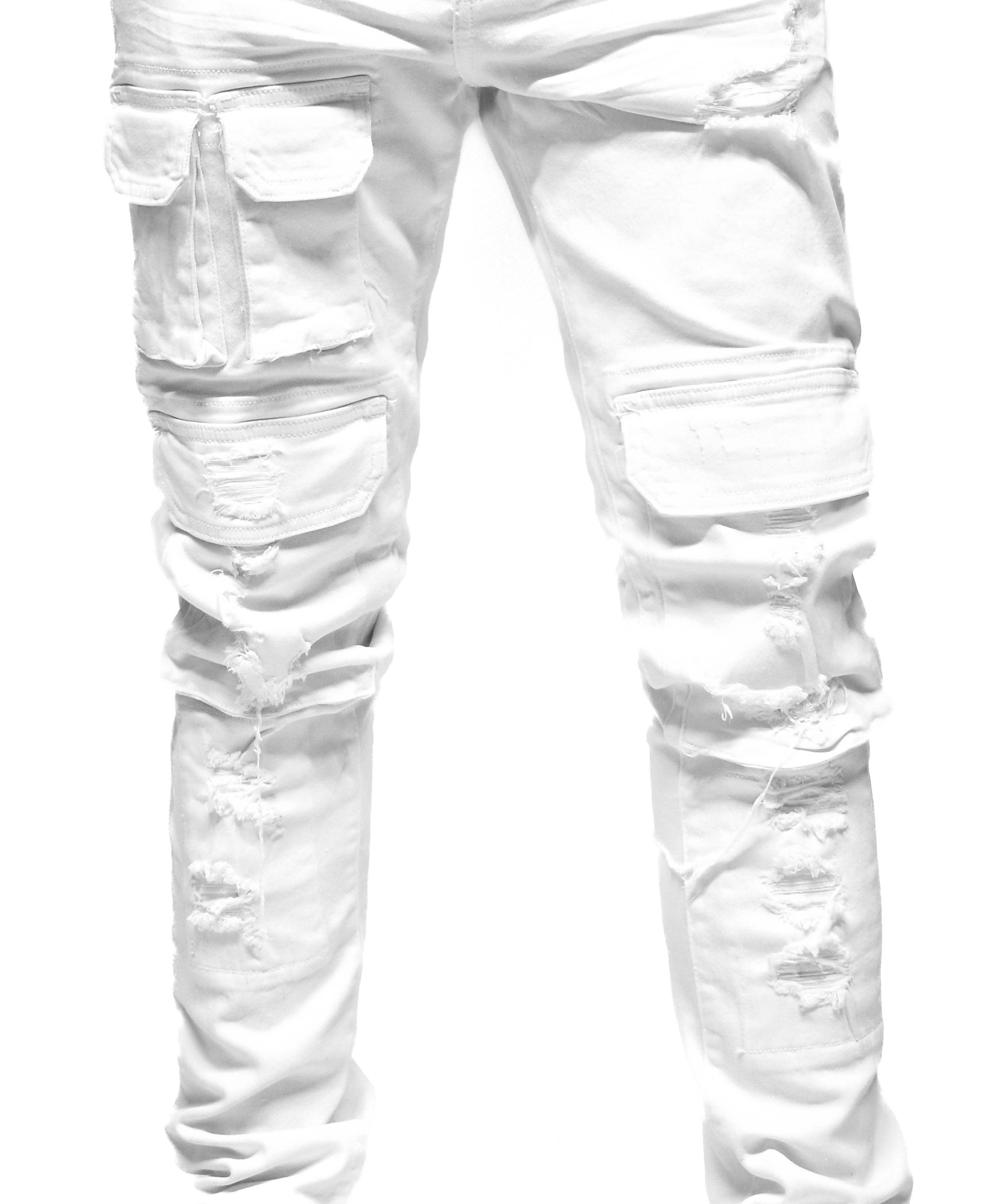 S4415 Ripped Pocket Denim