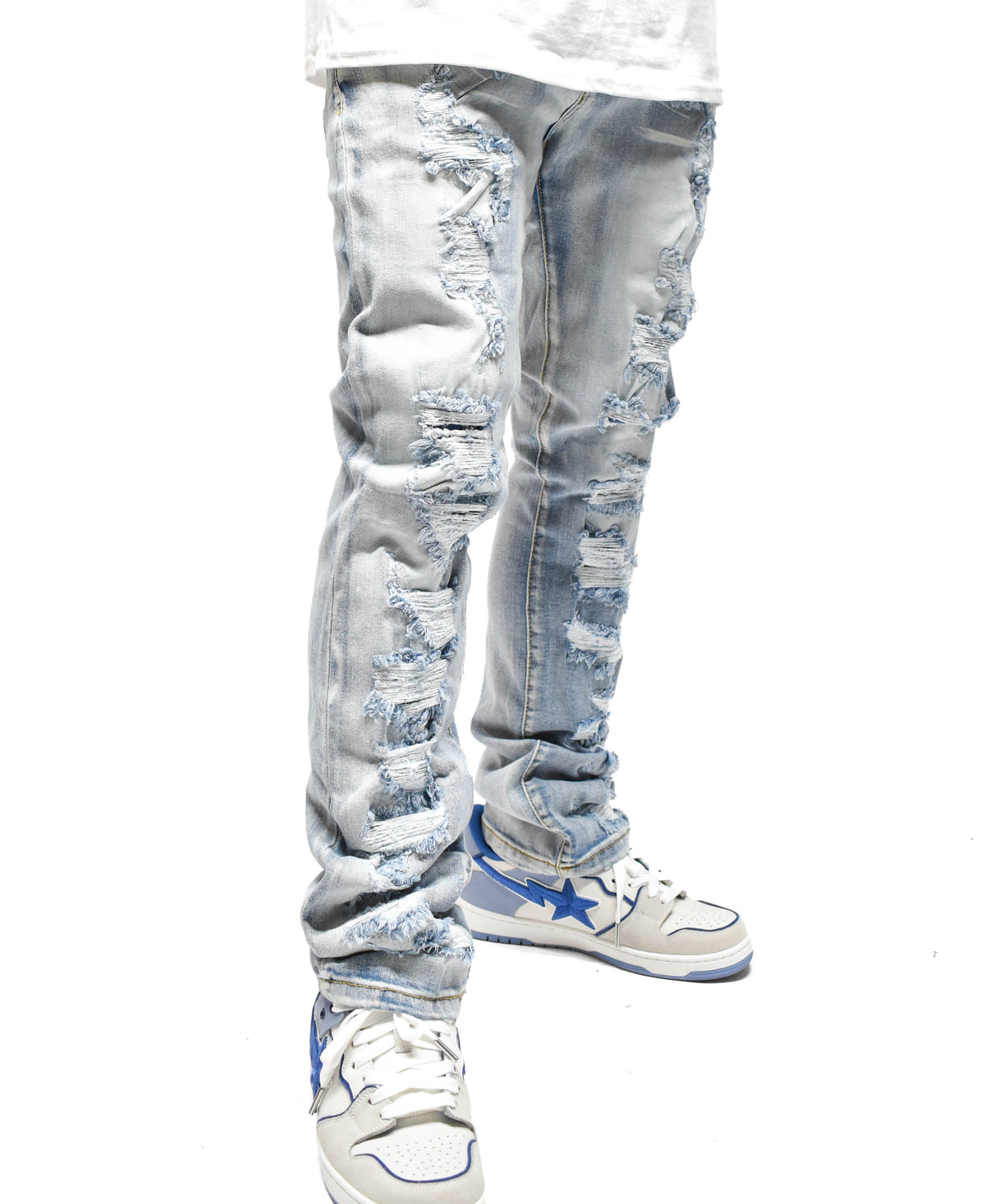 S5018 Ripped Denim