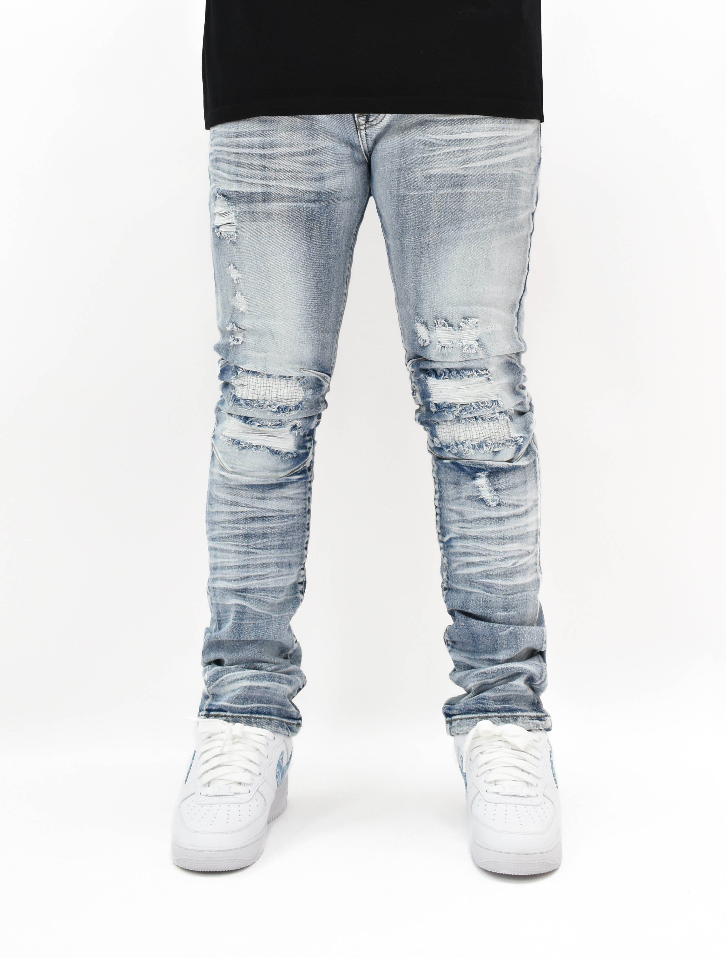 FW33484 Creased Denim