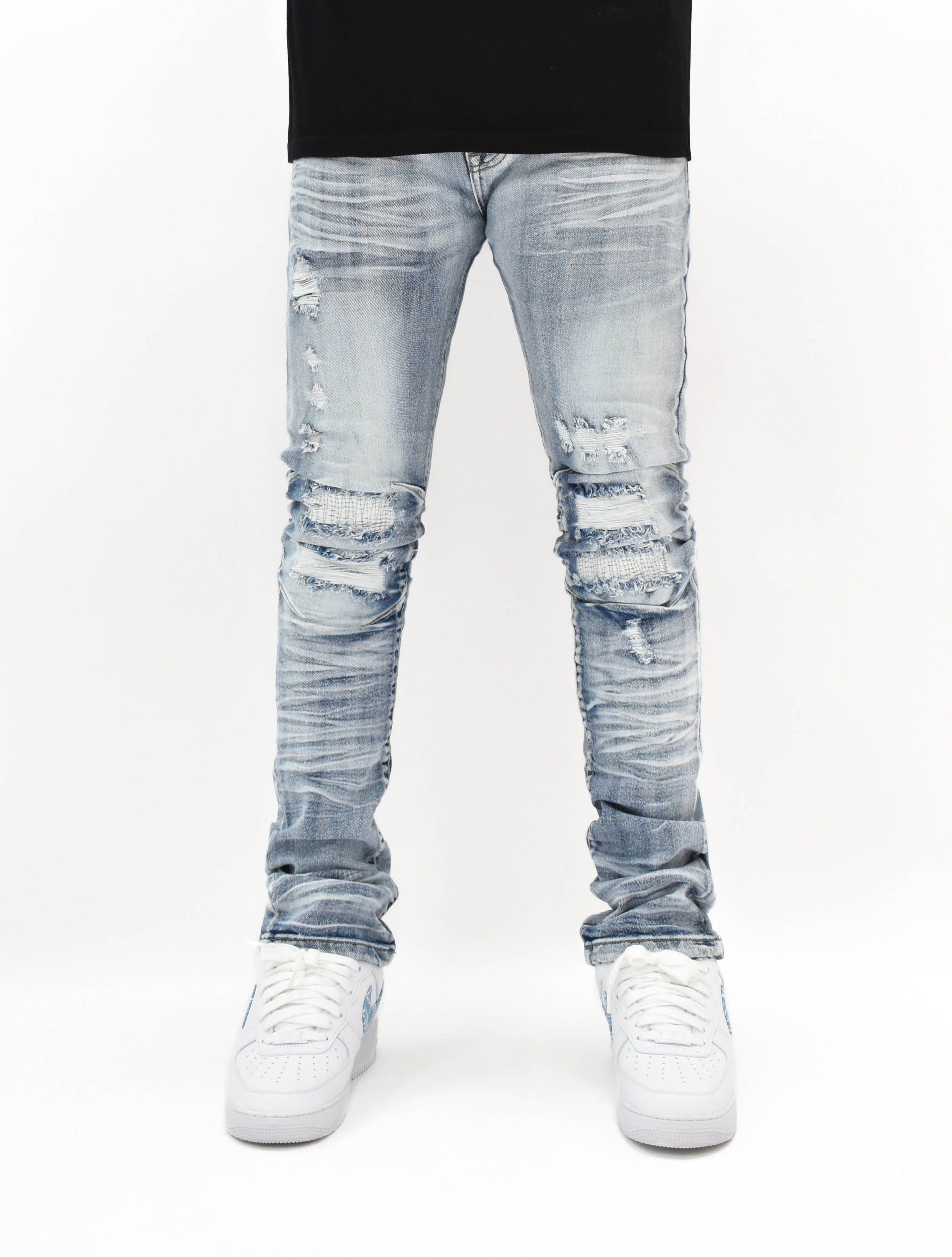 FW33484 Creased Denim